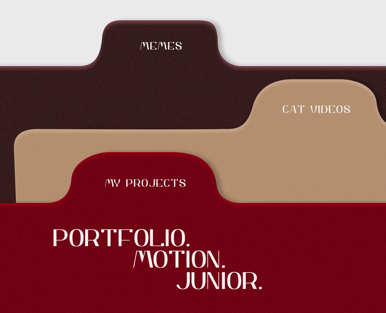 Portfolio Motion Junior на Dprofile