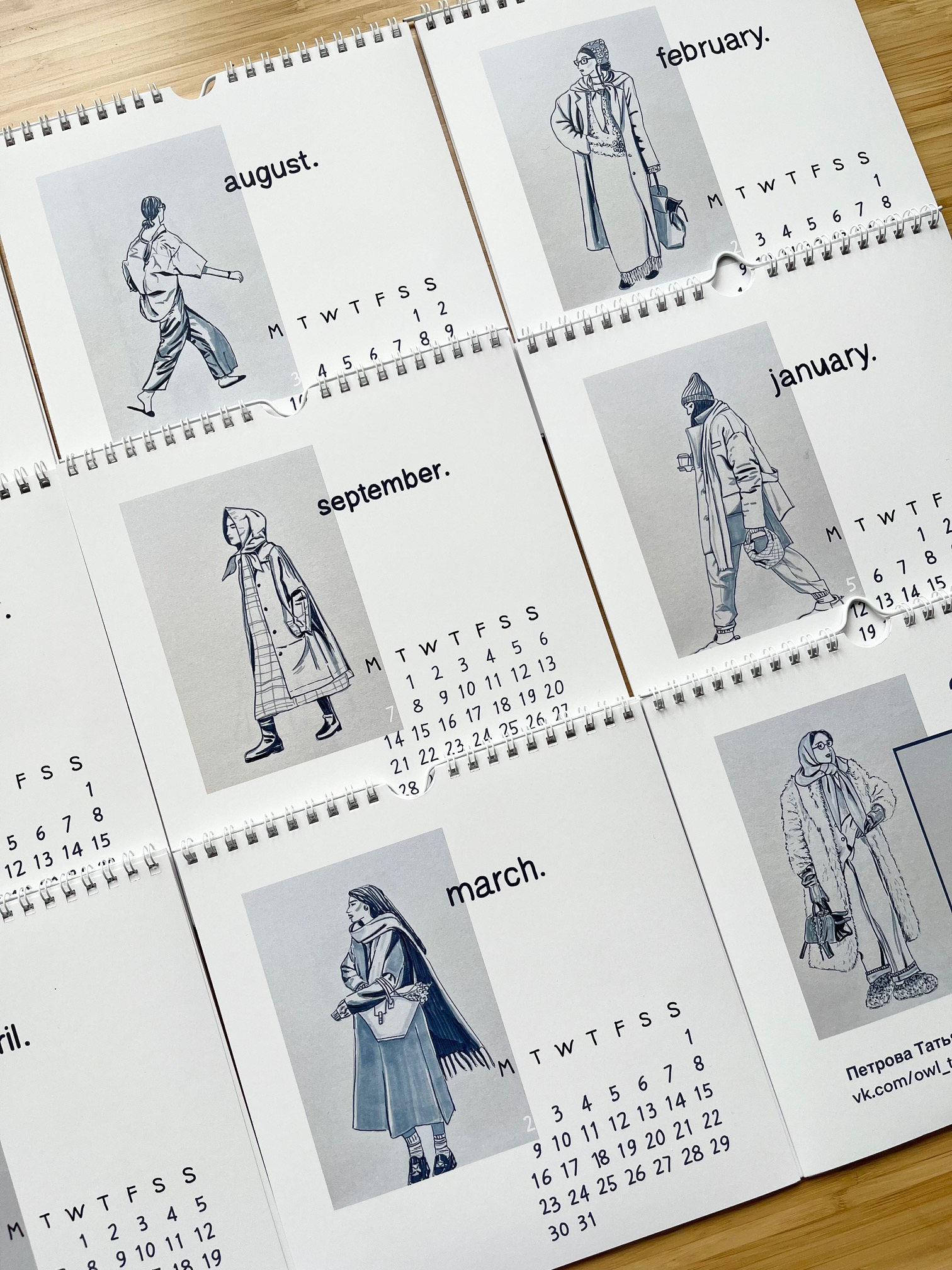 Календарь 2026 "Просто иди" — Изображение №1 — Интерфейсы, Брендинг на Dprofile