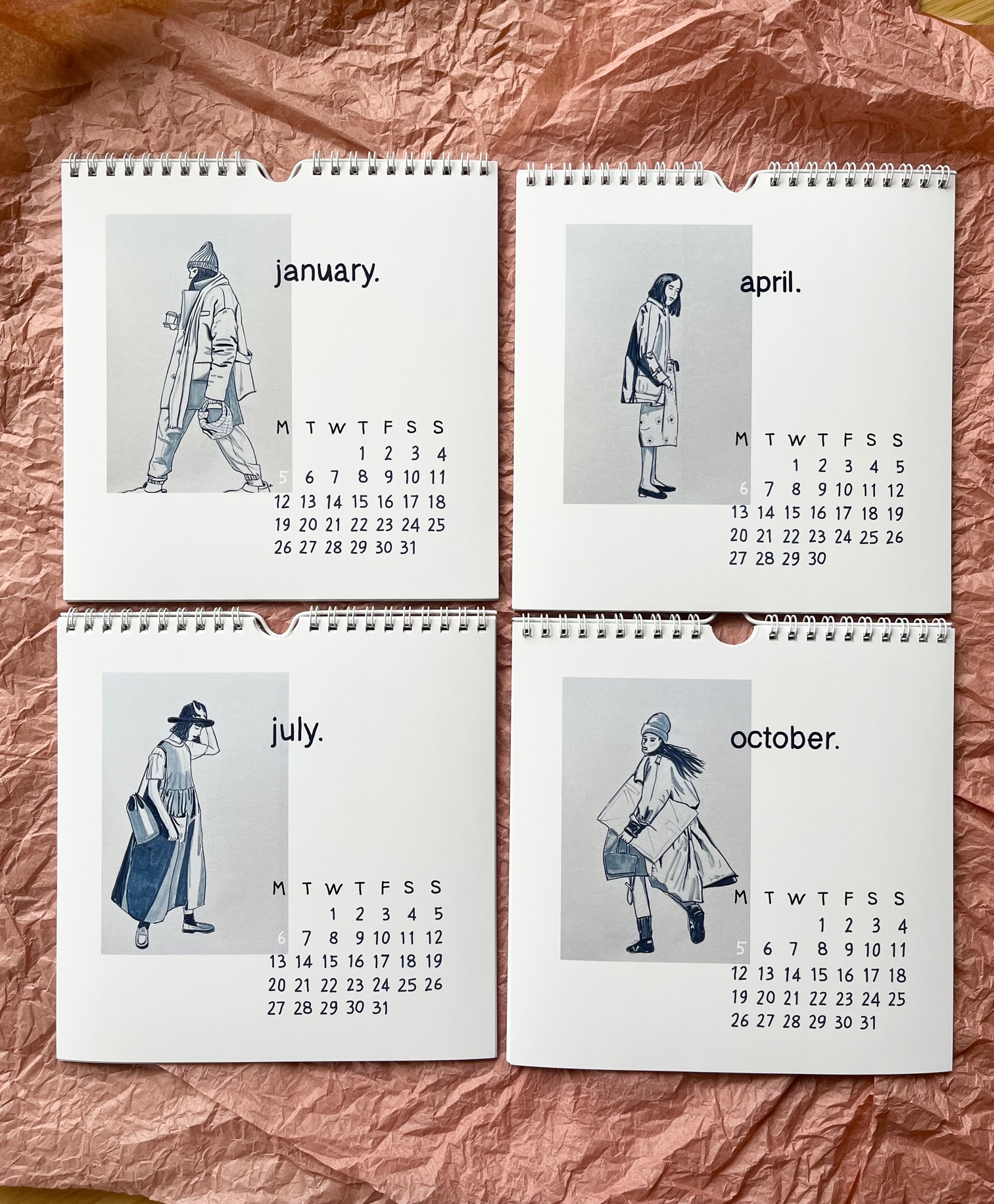 Календарь 2026 "Просто иди" — Изображение №3 — Интерфейсы, Брендинг на Dprofile