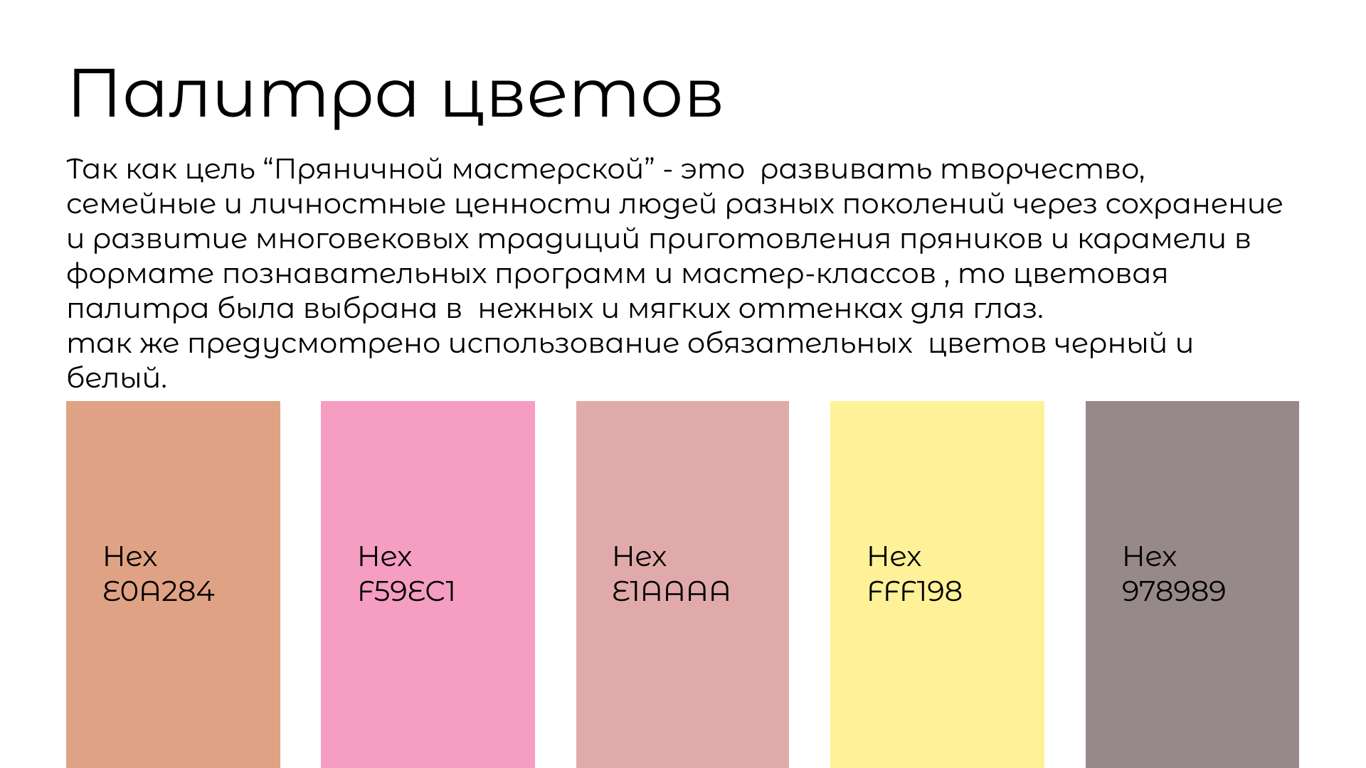 Мастерская "Пряничное дело" — Изображение №3 — Брендинг на Dprofile