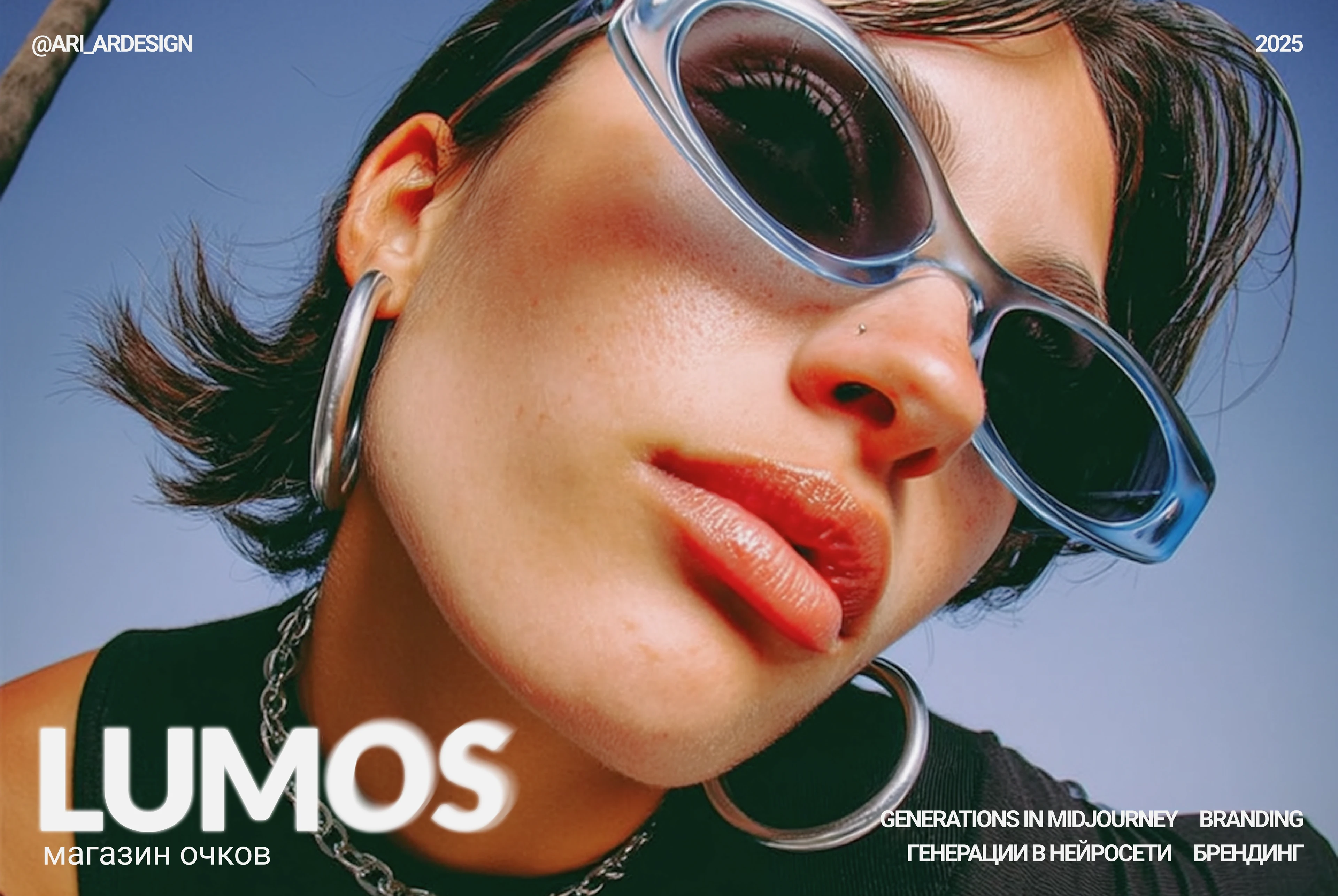 Магазин очков LUMOS, брендинг/branding and AI — Изображение №1 — Брендинг на Dprofile