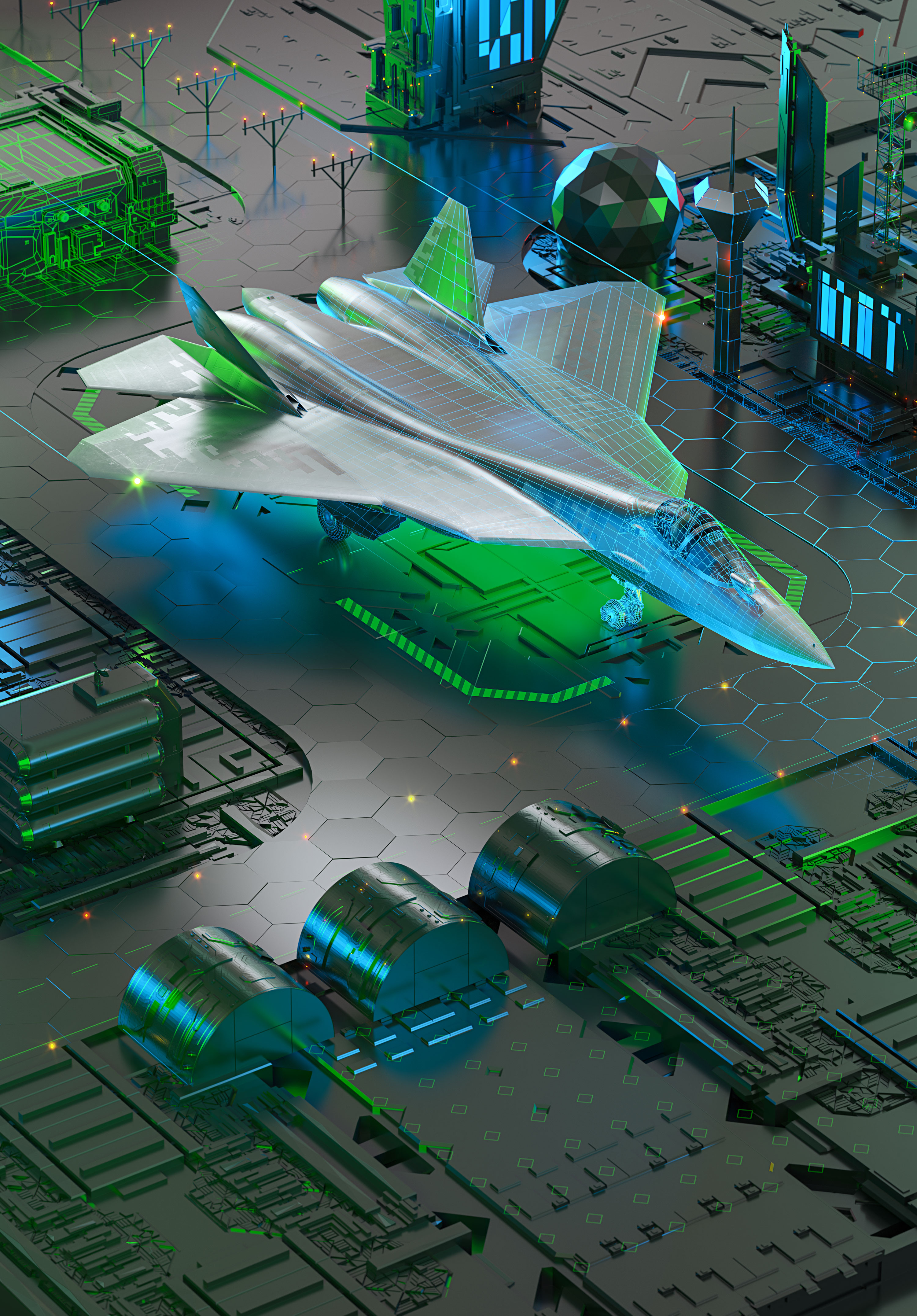 3д-визуализации военной техники — Изображение №11 — Иллюстрация, 3D на Dprofile