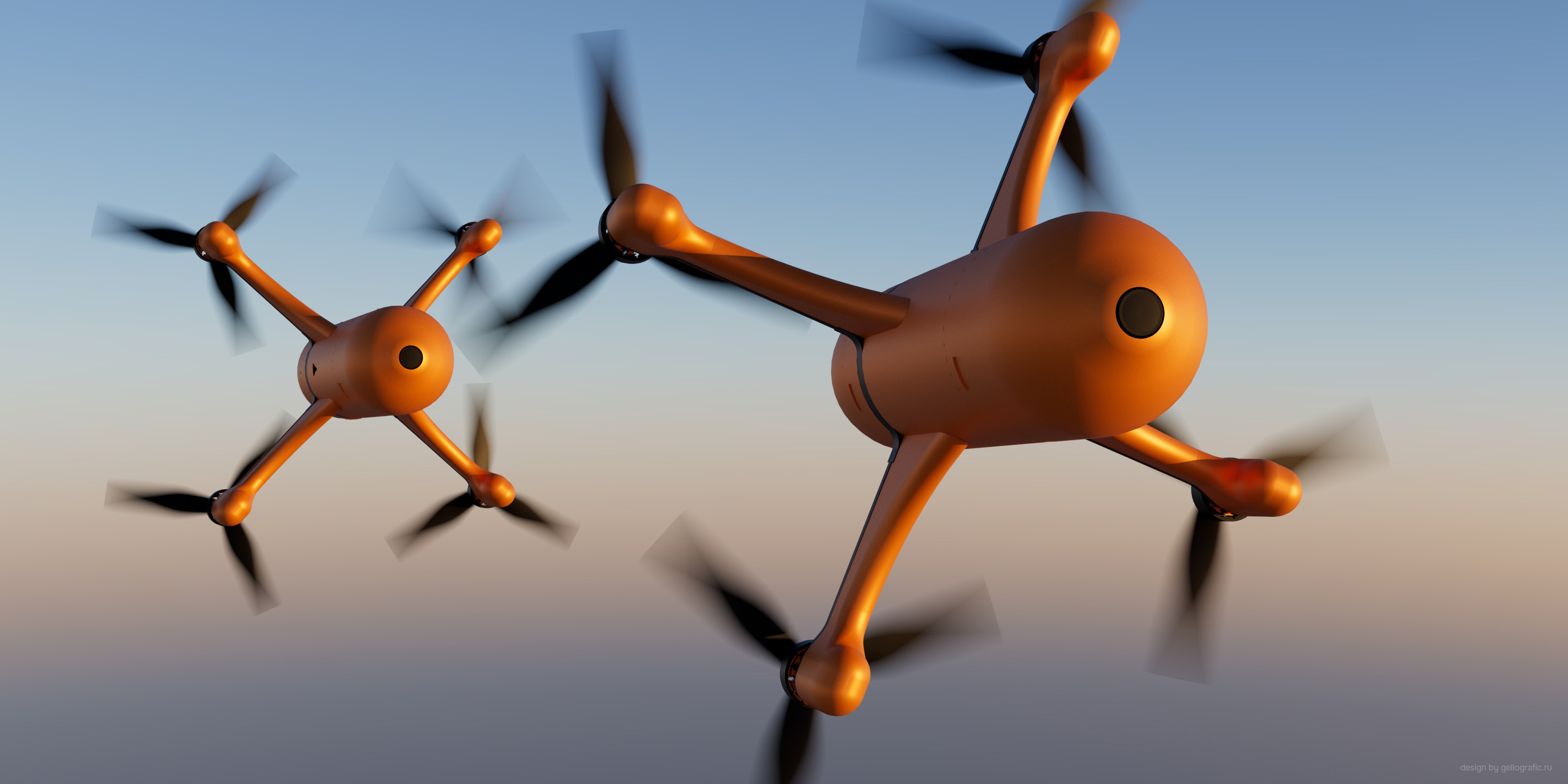 3д-визуализация БПЛА — Изображение №4 — 3D на Dprofile