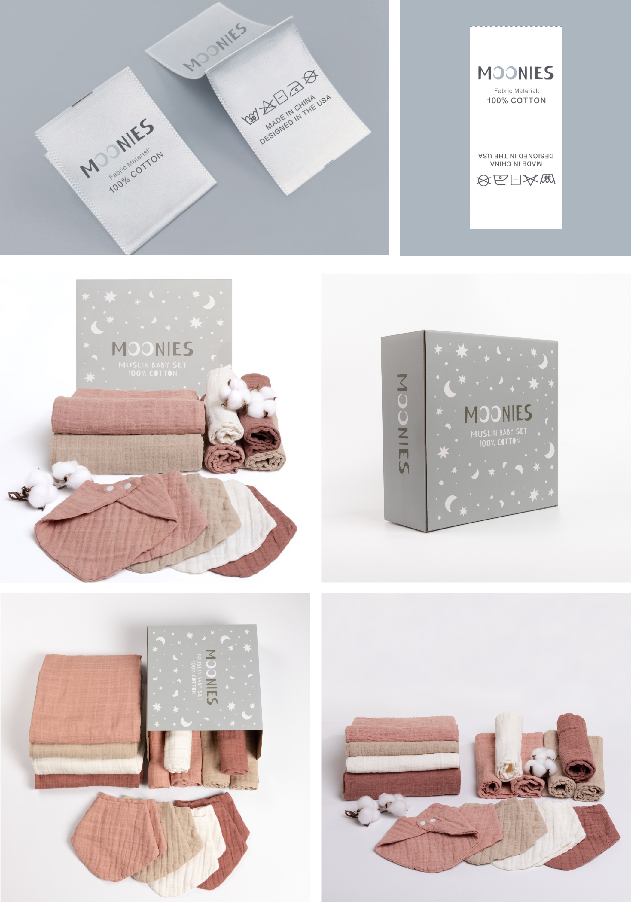 Moonies — Логотип, паттерн и упаковка — Изображение №7 — Брендинг, Графика на Dprofile