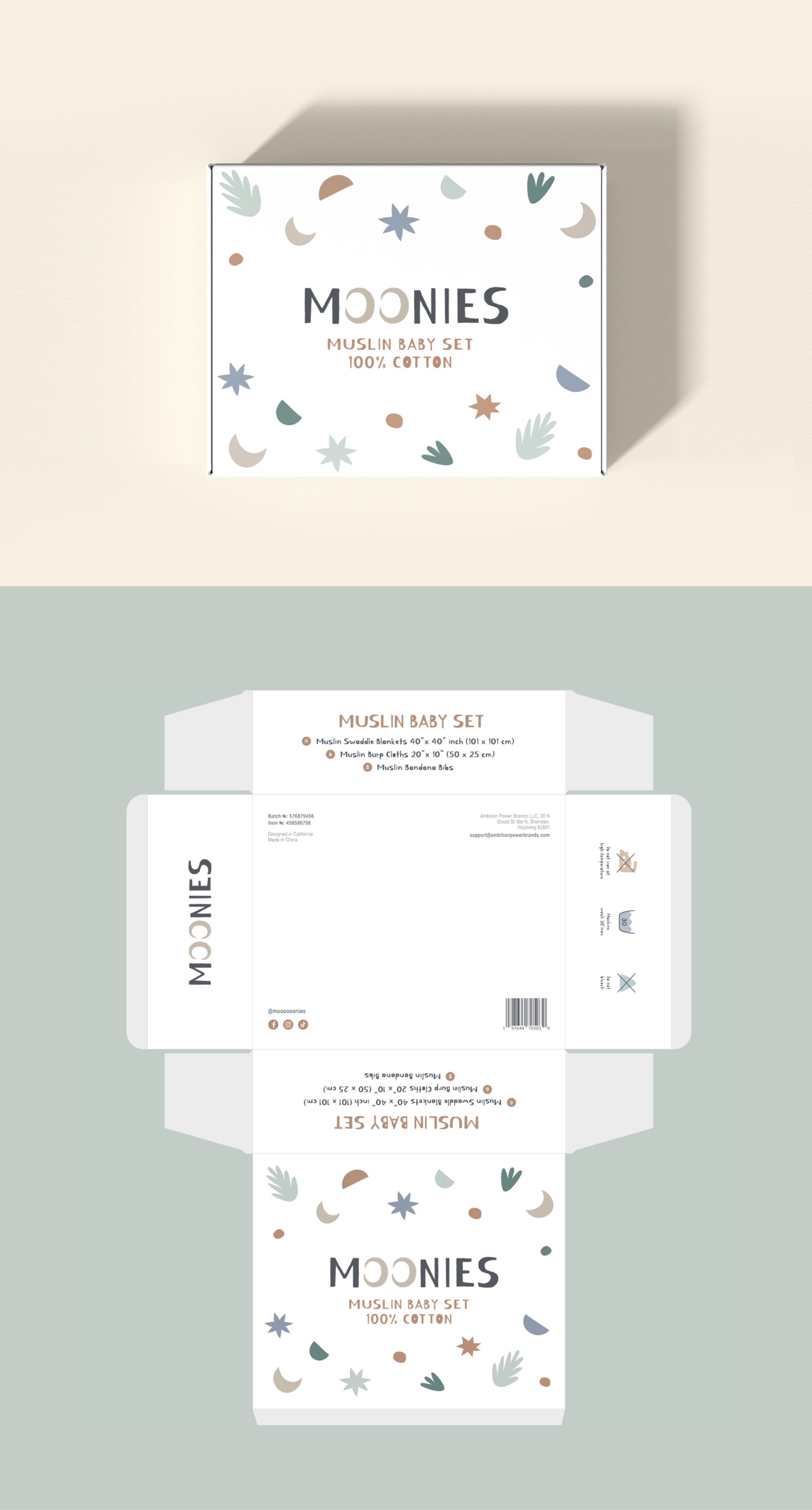 Moonies — Логотип, паттерн и упаковка — Изображение №2 — Брендинг, Графика на Dprofile