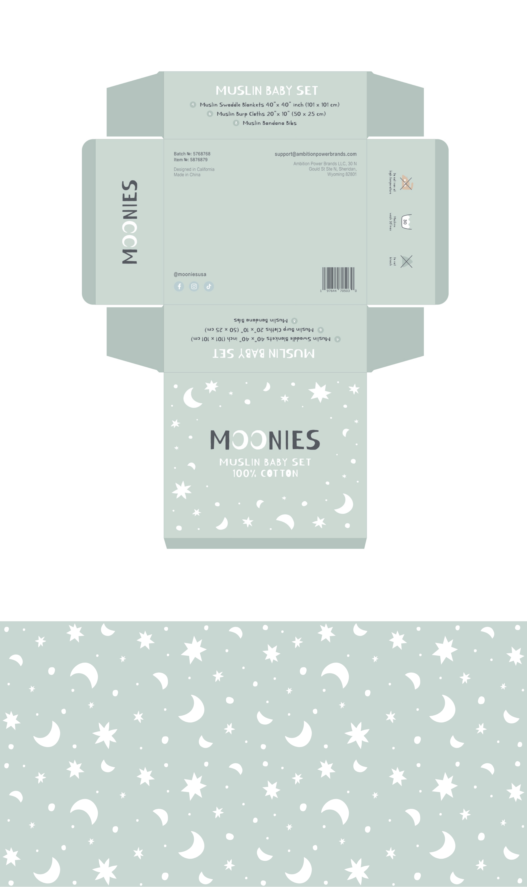 Moonies — Логотип, паттерн и упаковка — Изображение №4 — Брендинг, Графика на Dprofile