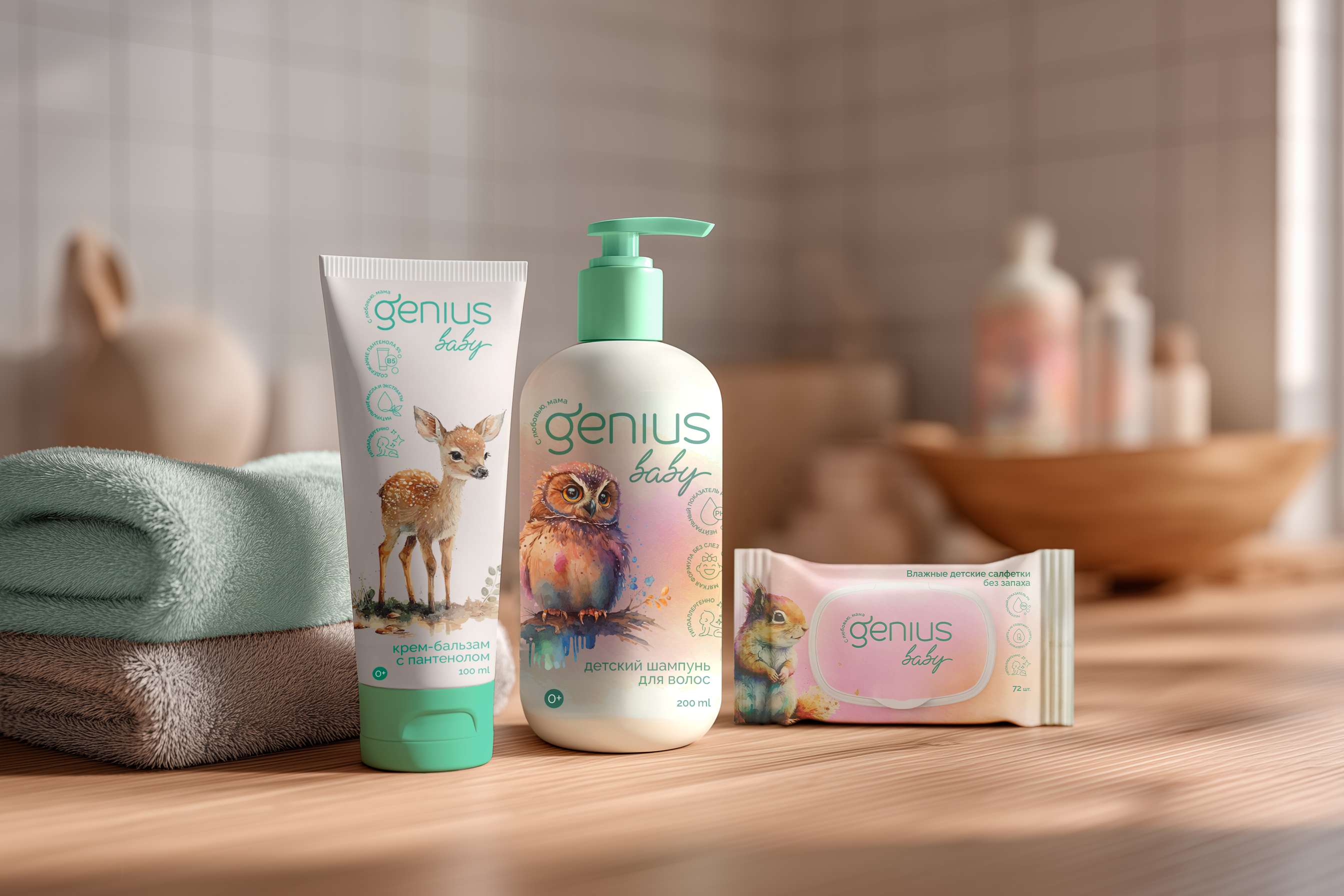 Genius Baby — Изображение №1 — Брендинг, Иллюстрация на Dprofile