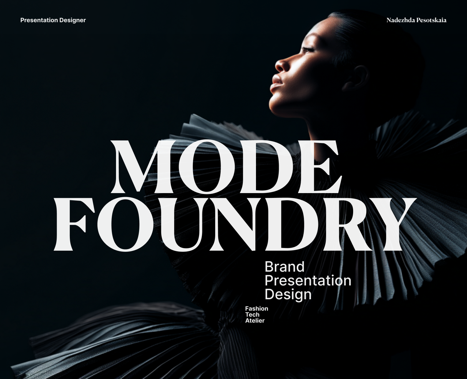MODE FOUNDRY — Fashion Presentation Design — Графика, Маркетинг на Dprofile