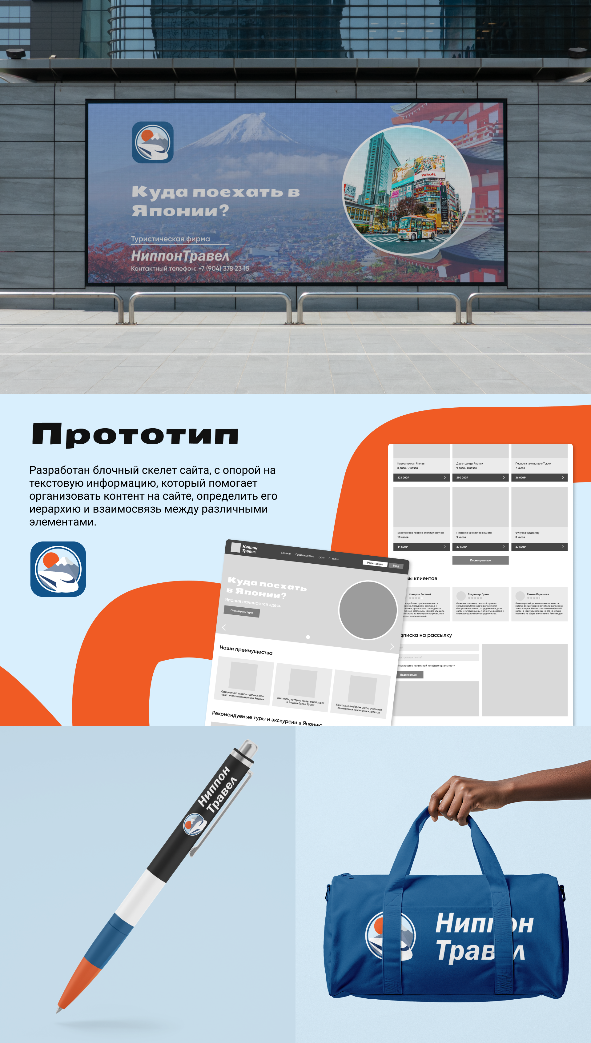 НиппонТравел — Изображение №7 — Интерфейсы на Dprofile