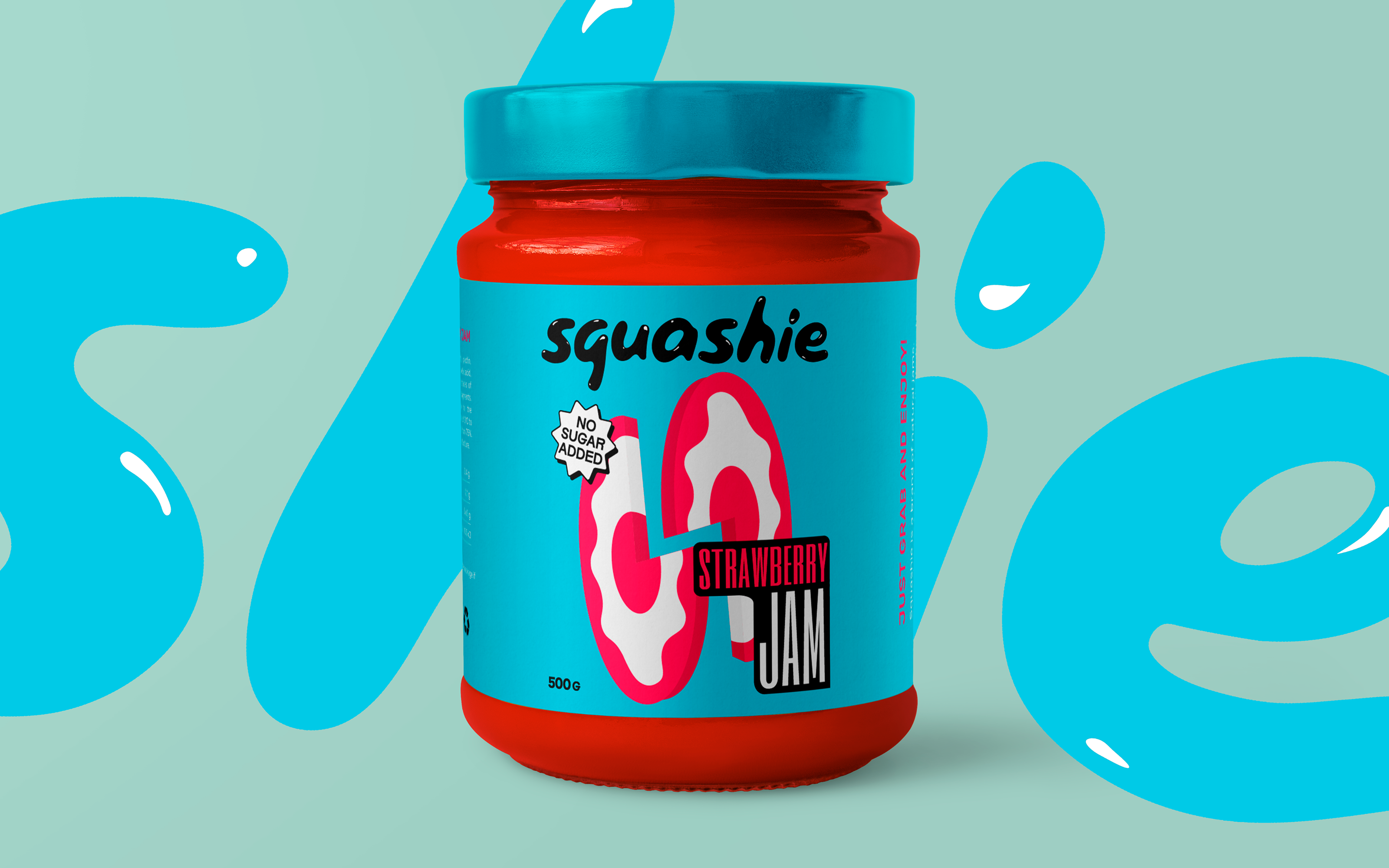 Упаковка джема SQUASHIE — Изображение №4 — Брендинг, Графика на Dprofile