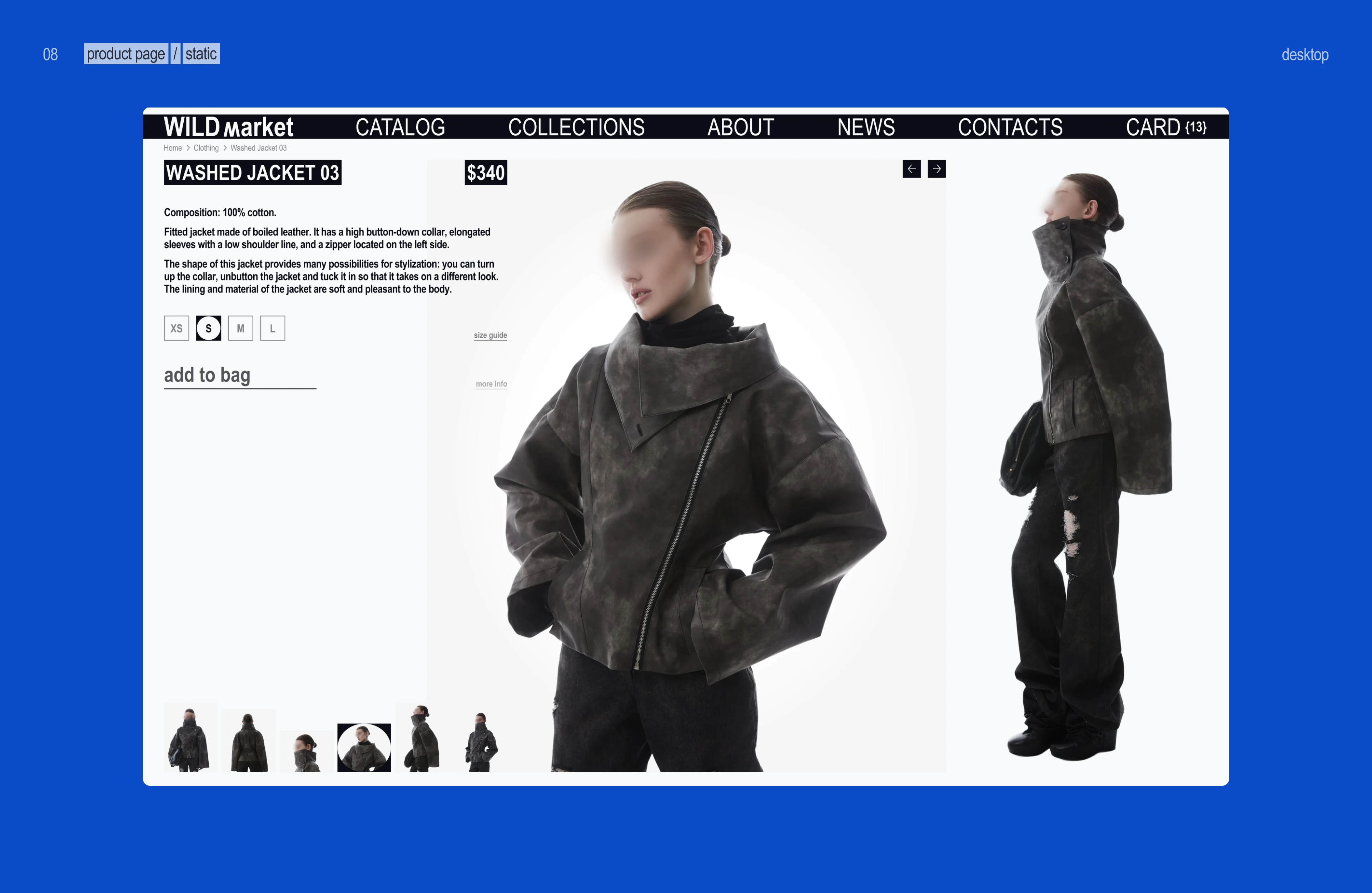 Wild Market | E-commerce — Изображение №9 — Интерфейсы, Анимация на Dprofile