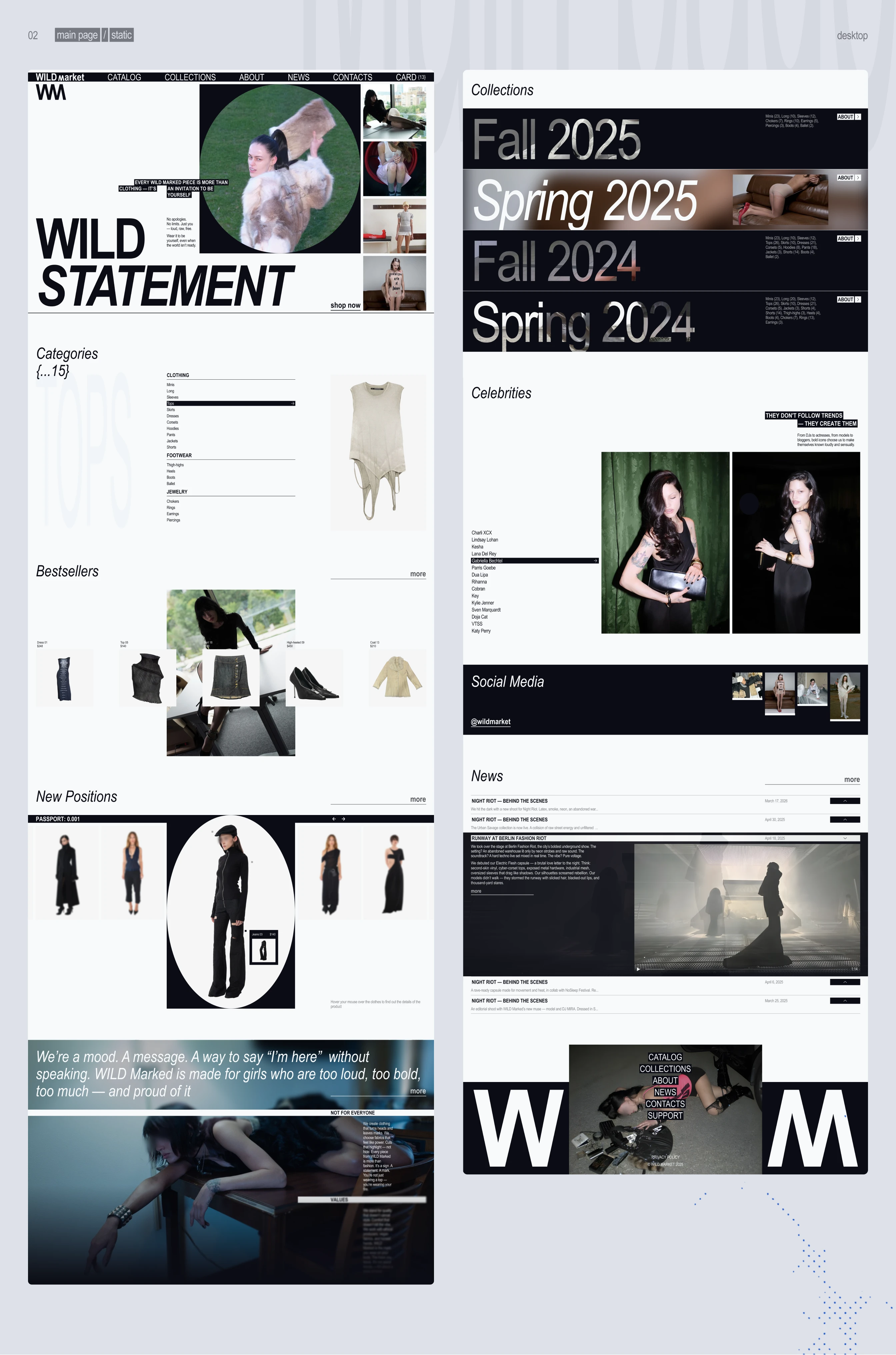 Wild Market | E-commerce — Изображение №2 — Интерфейсы, Анимация на Dprofile