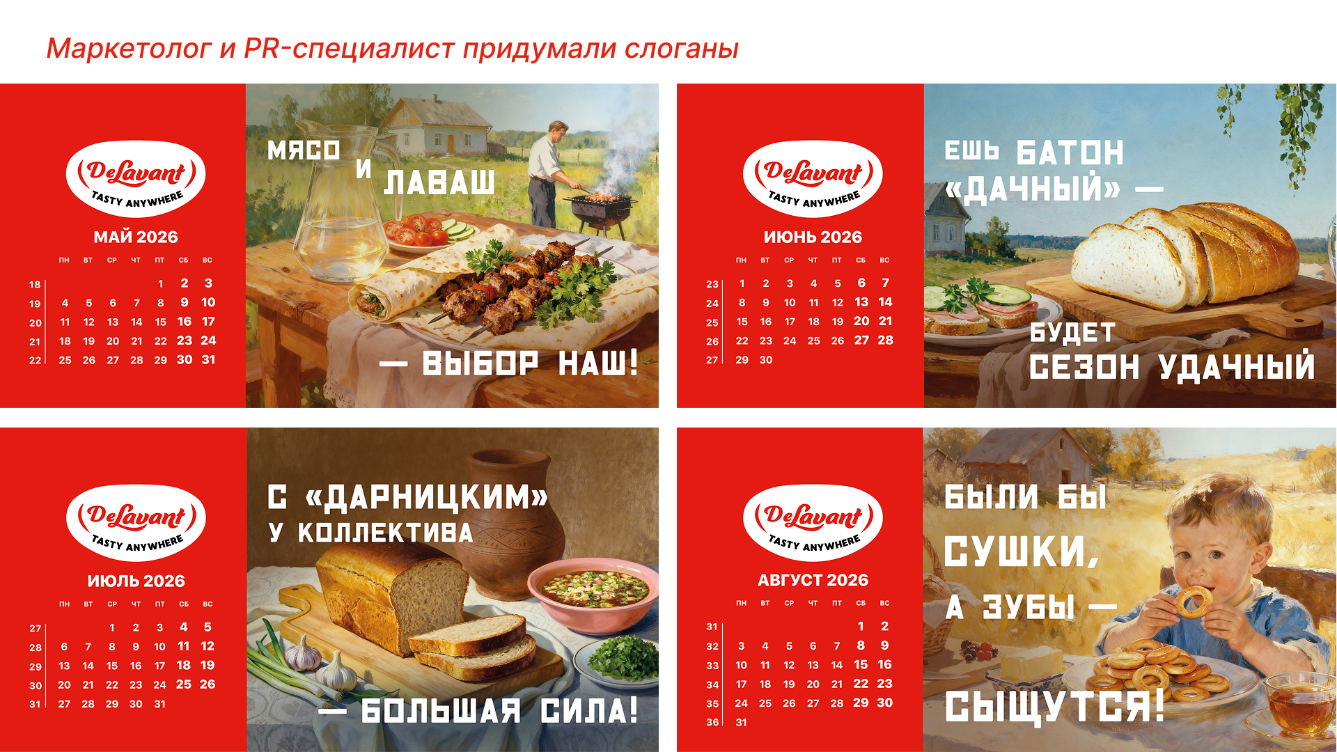 Календари DeLavant 2026 — Изображение №7 — Графика на Dprofile
