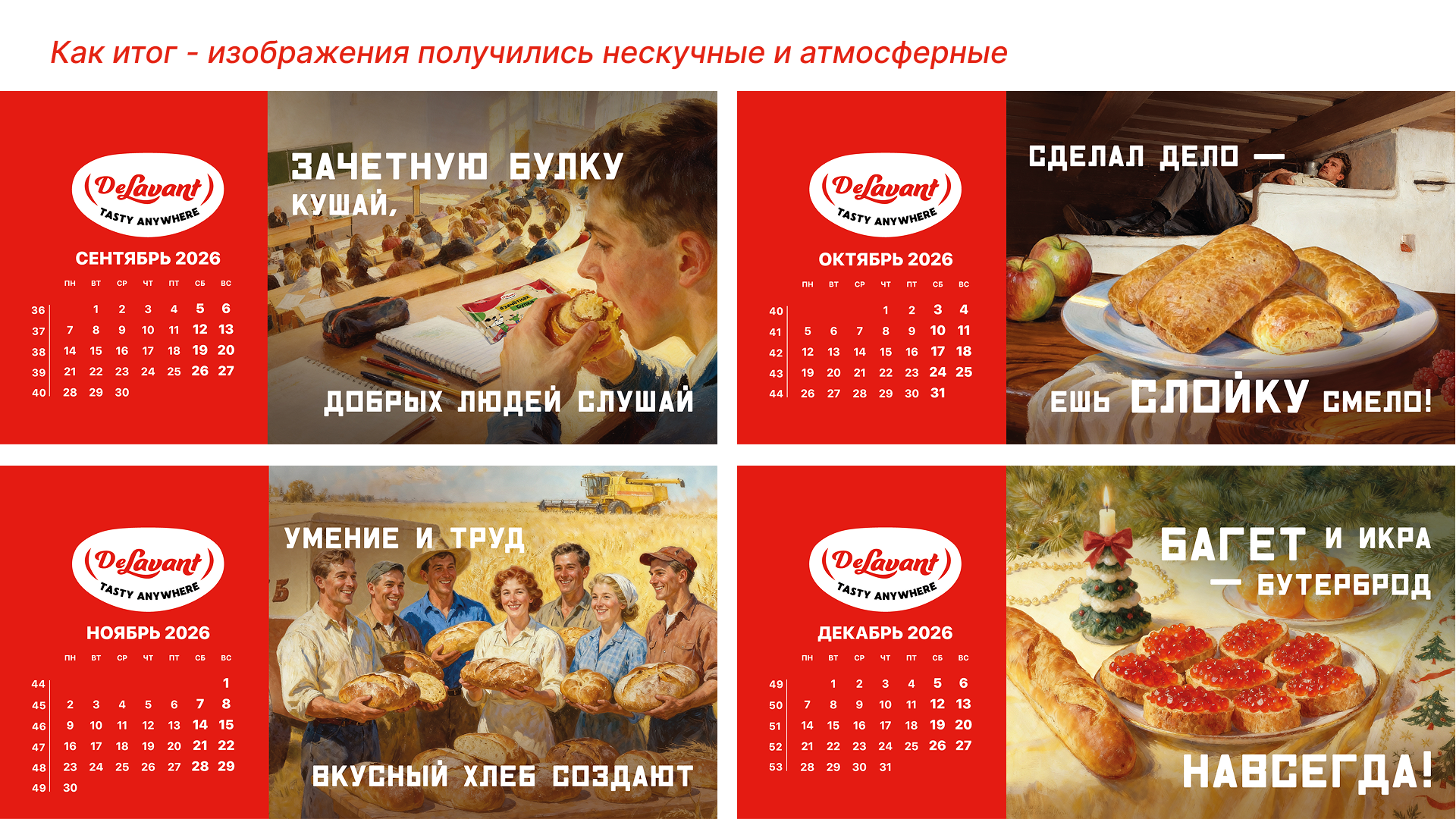 Календари DeLavant 2026 — Изображение №8 — Графика на Dprofile