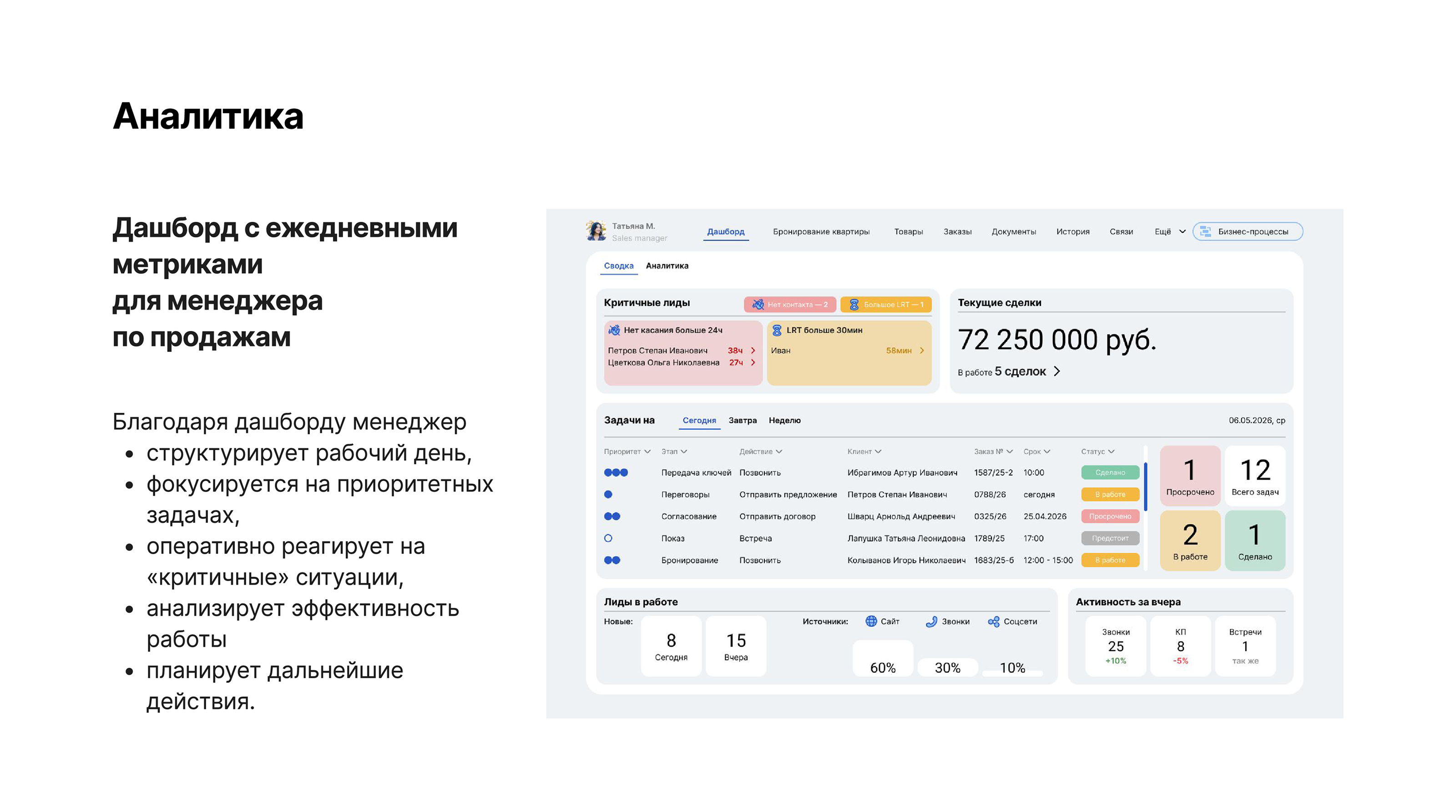 Редизайн CRM как инструмента консультации — Изображение №8 — Интерфейсы на Dprofile