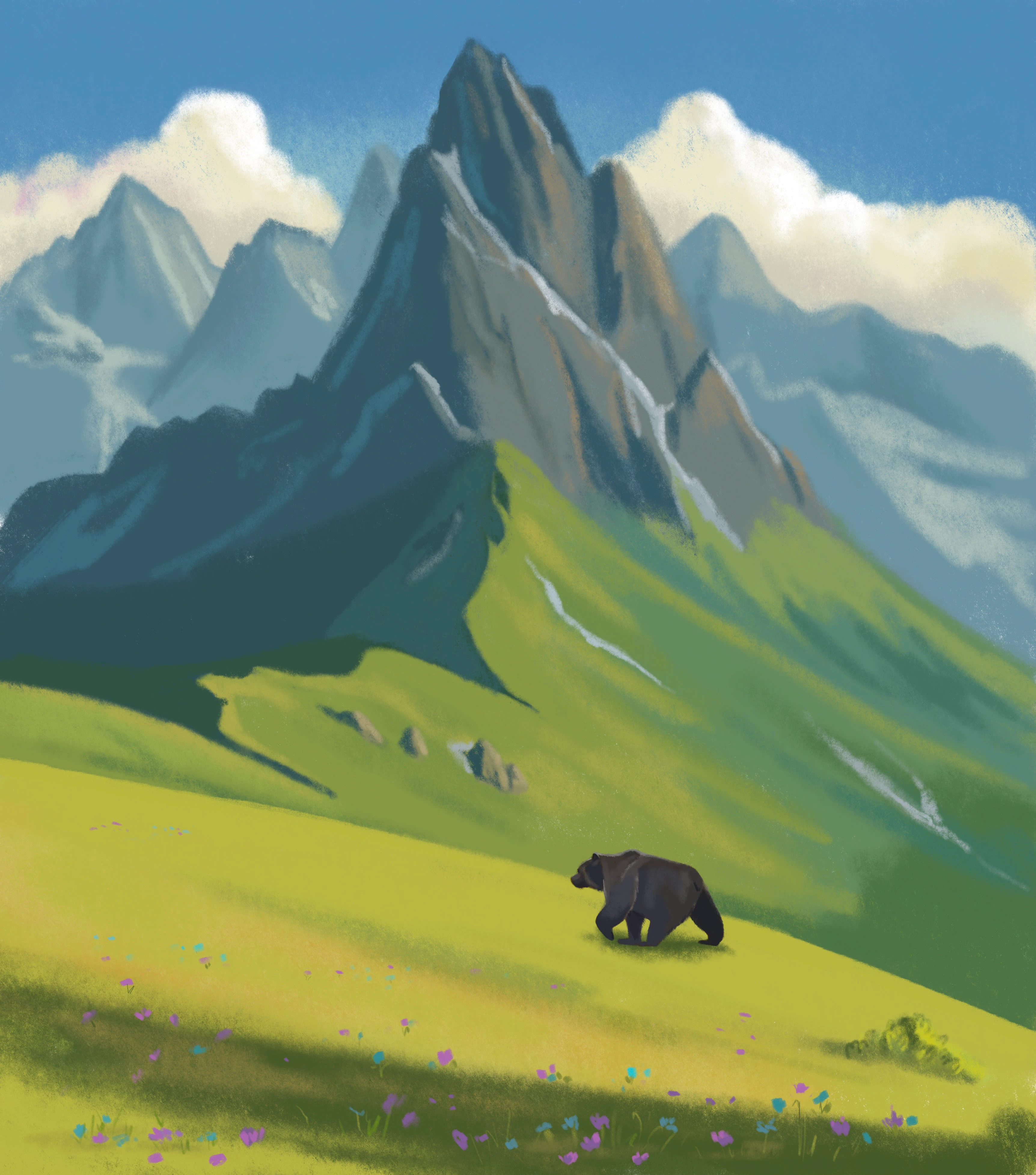 Животные в природе — Изображение №3 — Иллюстрация, Графика на Dprofile