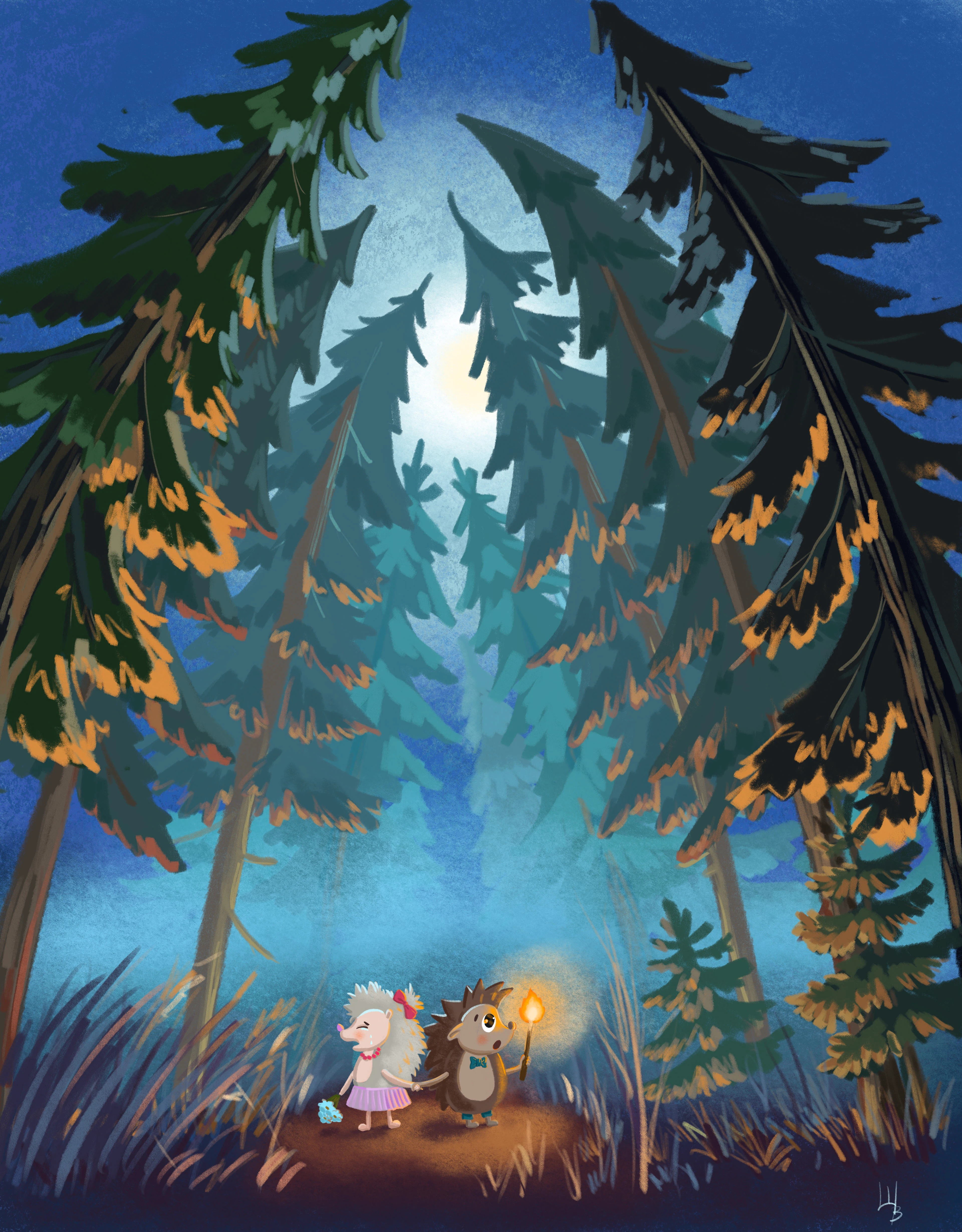 Животные в природе — Изображение №2 — Иллюстрация, Графика на Dprofile