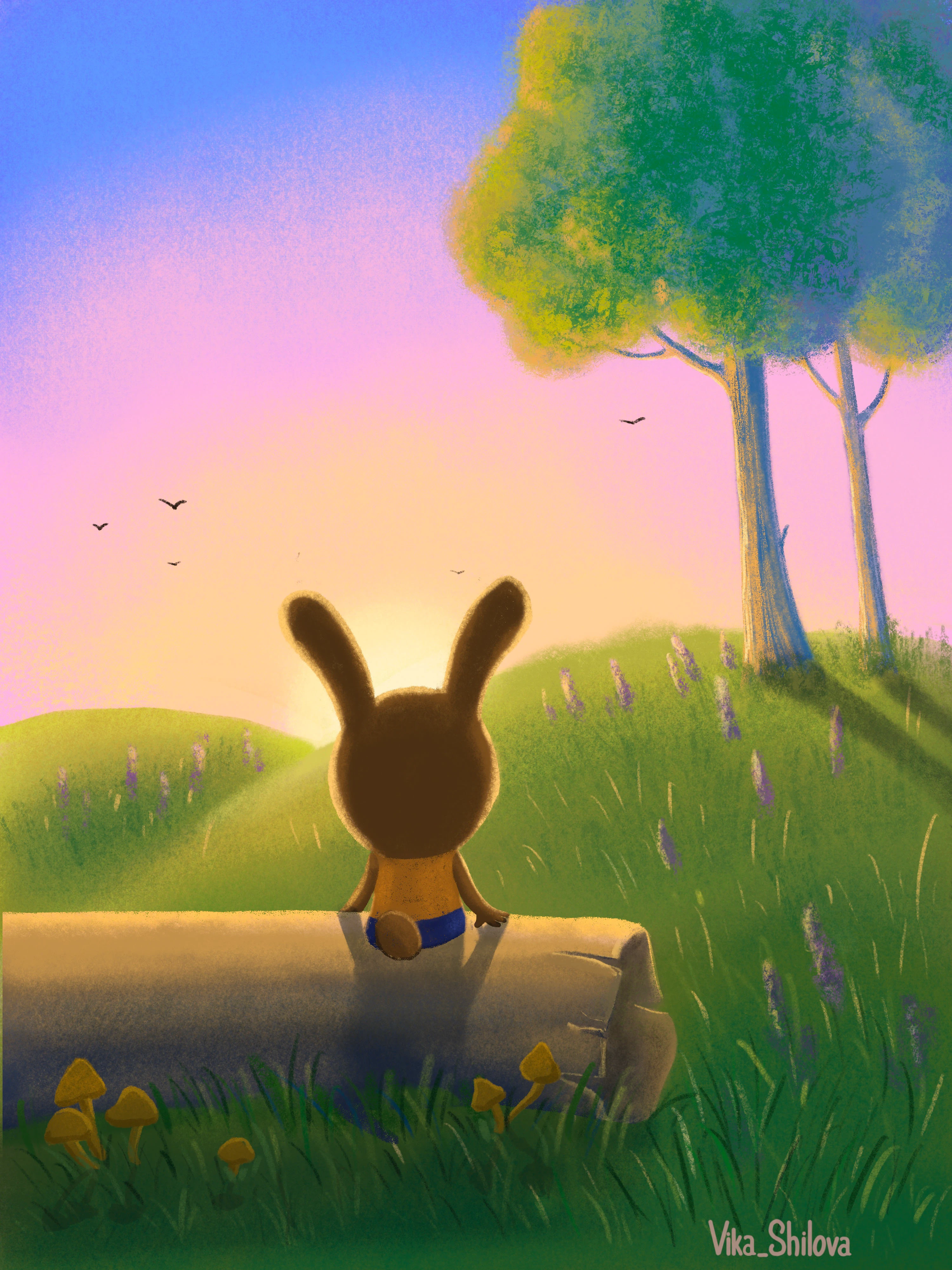 Животные в природе — Изображение №5 — Иллюстрация, Графика на Dprofile