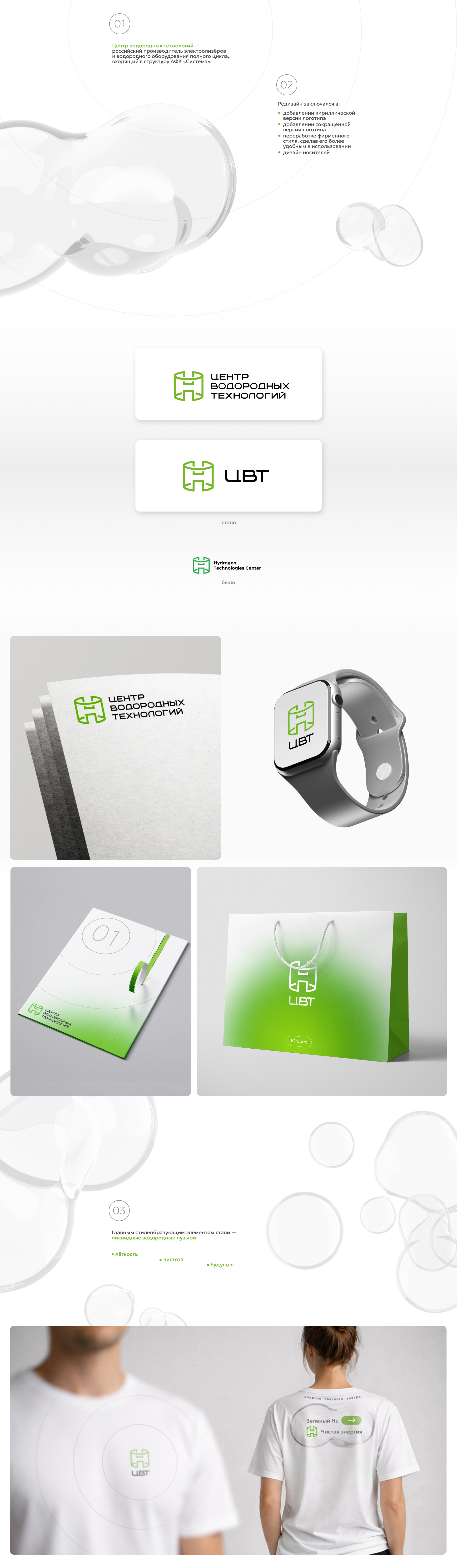 Центр водородных технологий — Изображение №2 — Интерфейсы, Брендинг на Dprofile