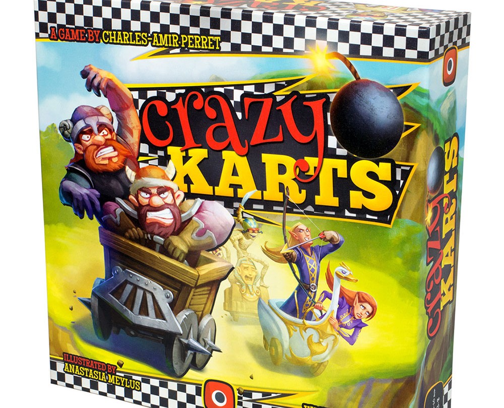 Настольная игра "Krazy Karts" на Dprofile