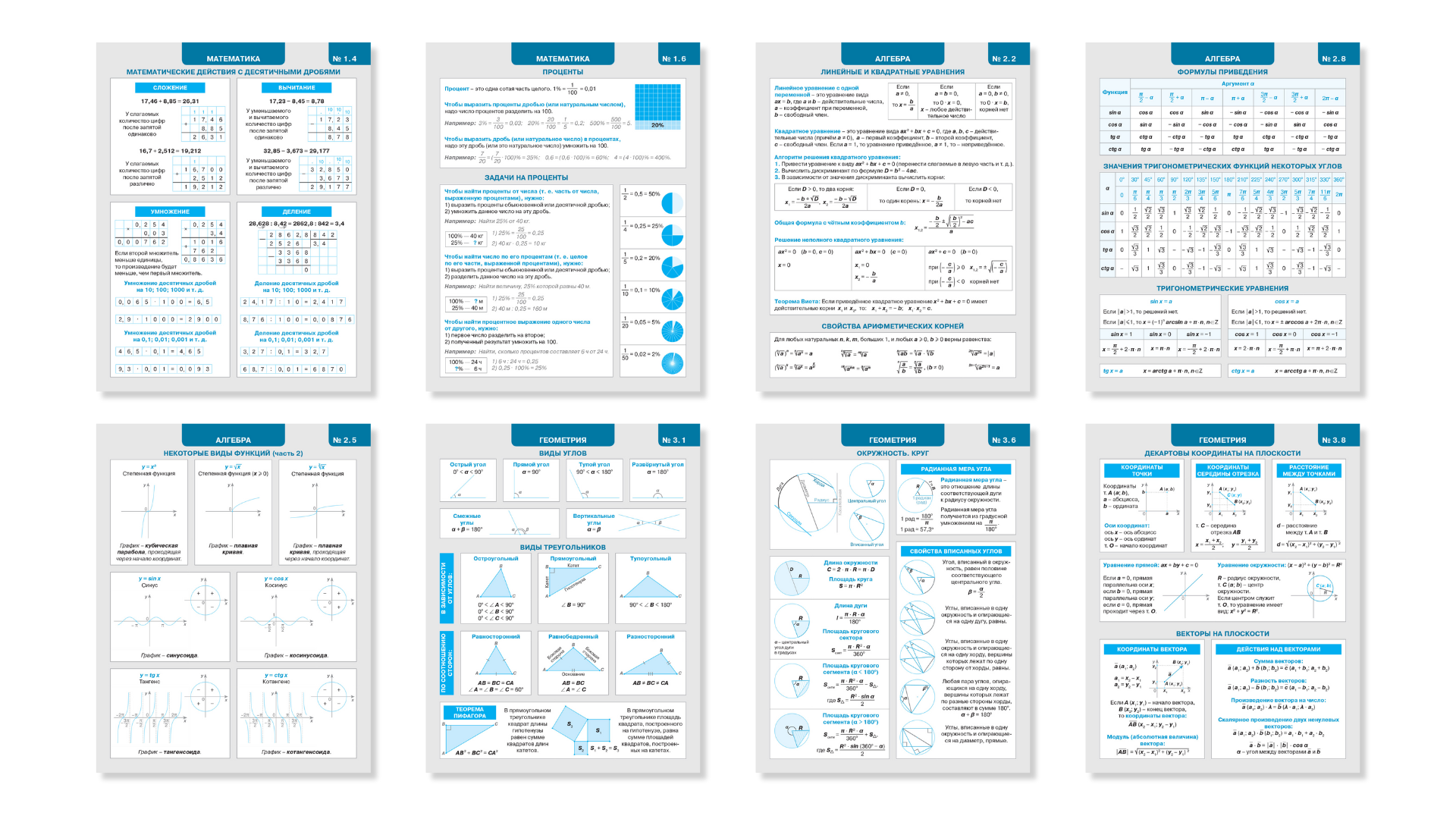 Умная закладка | Справочник | Набор карточек для школьников — Изображение №6 — Графика на Dprofile