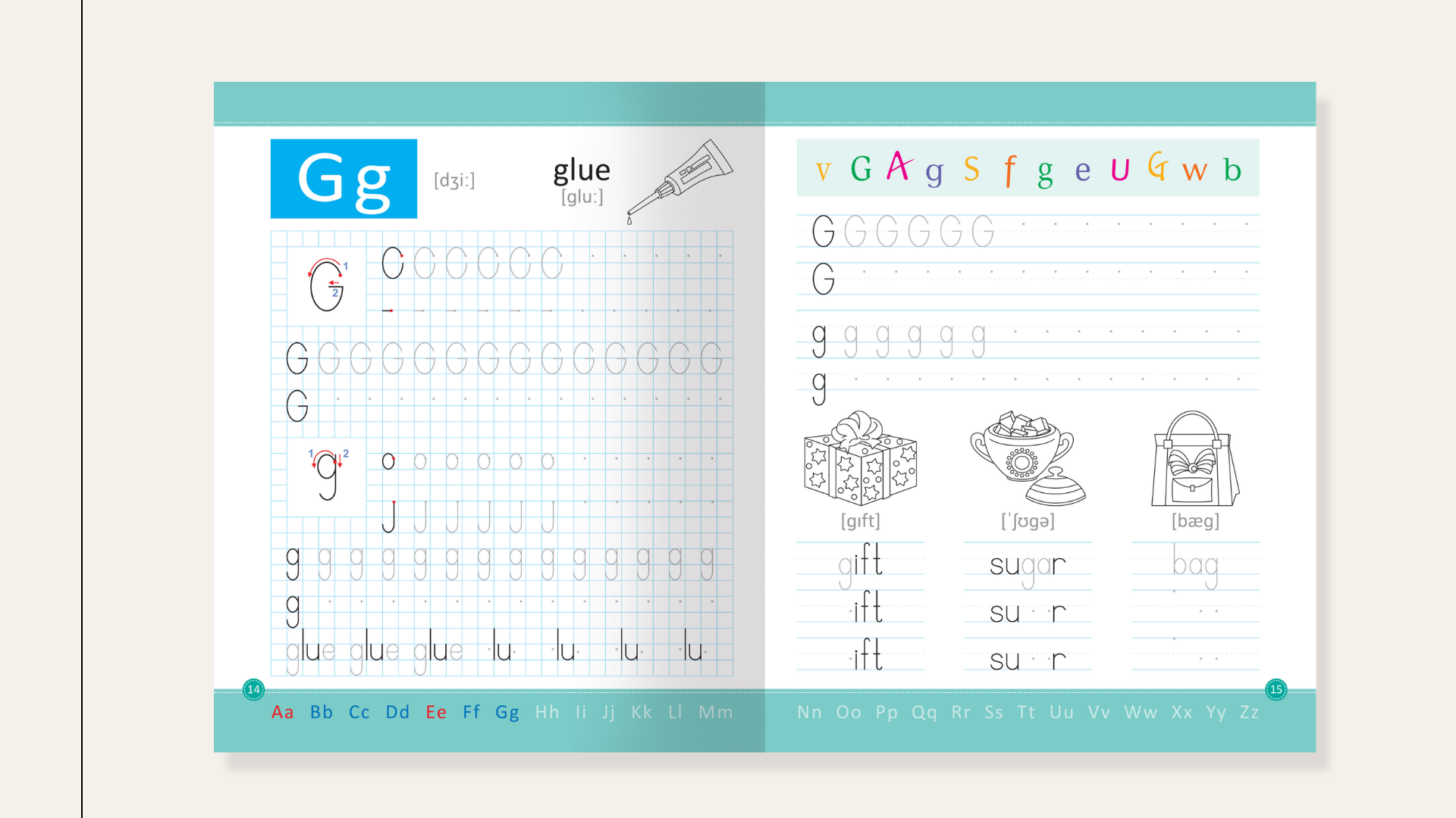 My ABC book | Леттеринг | Дизайн | Вёрстка | Издательство — Изображение №8 — Графика на Dprofile