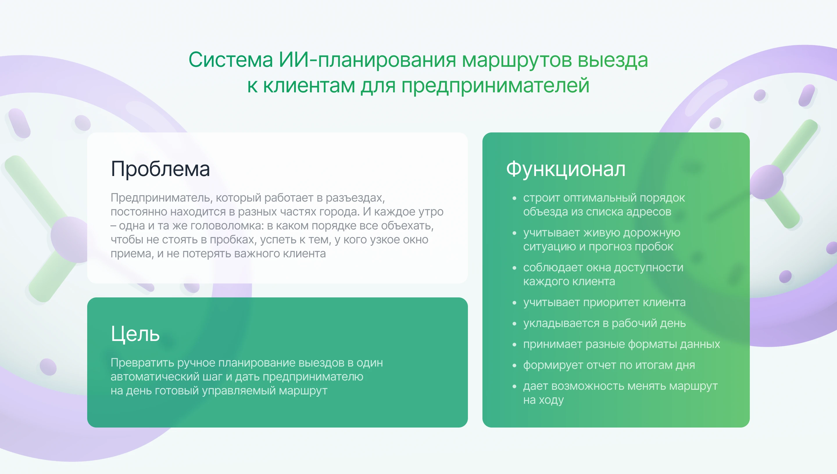 KOLPAKROUTER | ИИ-планировщик маршрутов — Изображение №2 — Интерфейсы на Dprofile