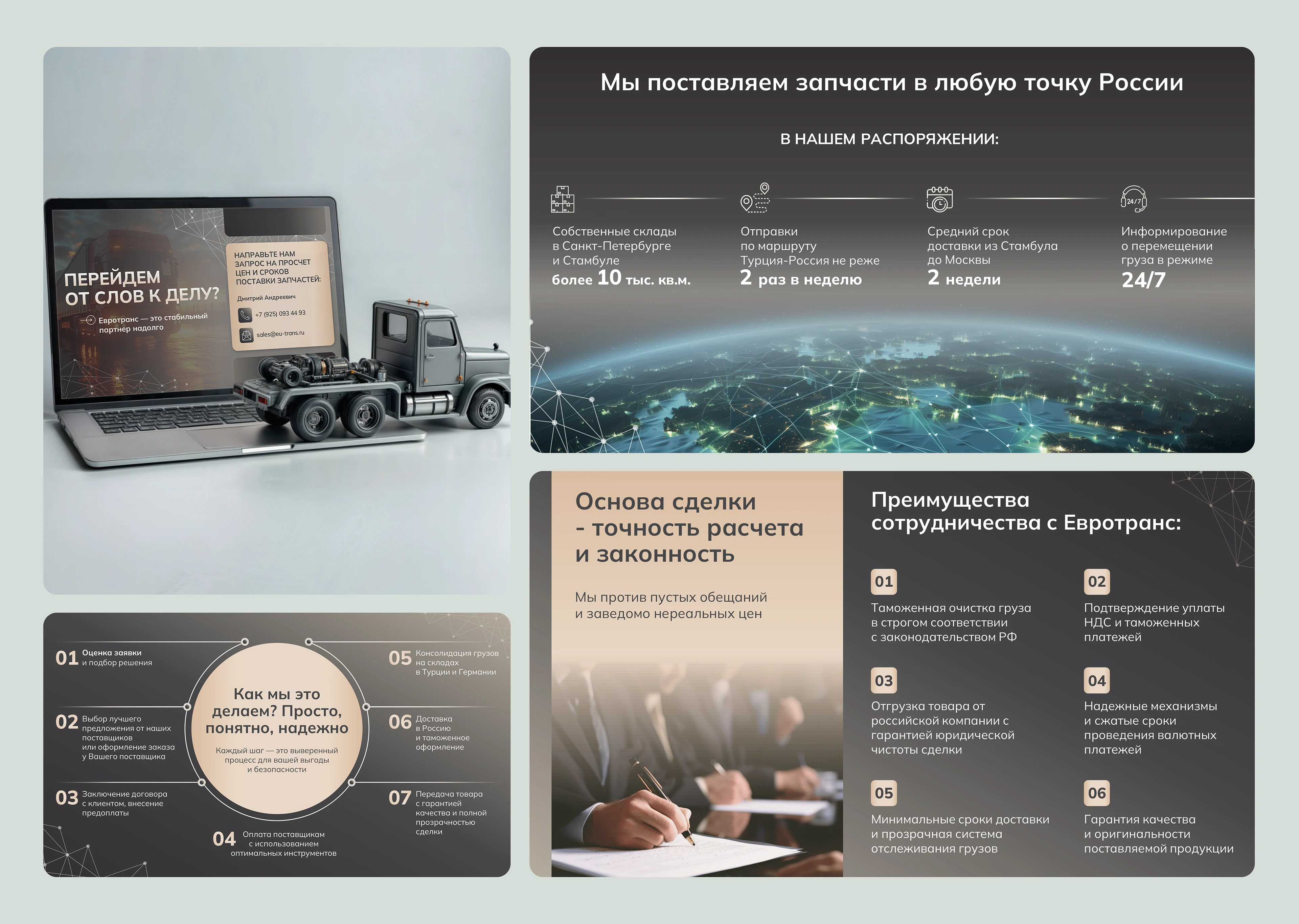 Презентация логистической компании — Изображение №4 — Графика, Маркетинг на Dprofile