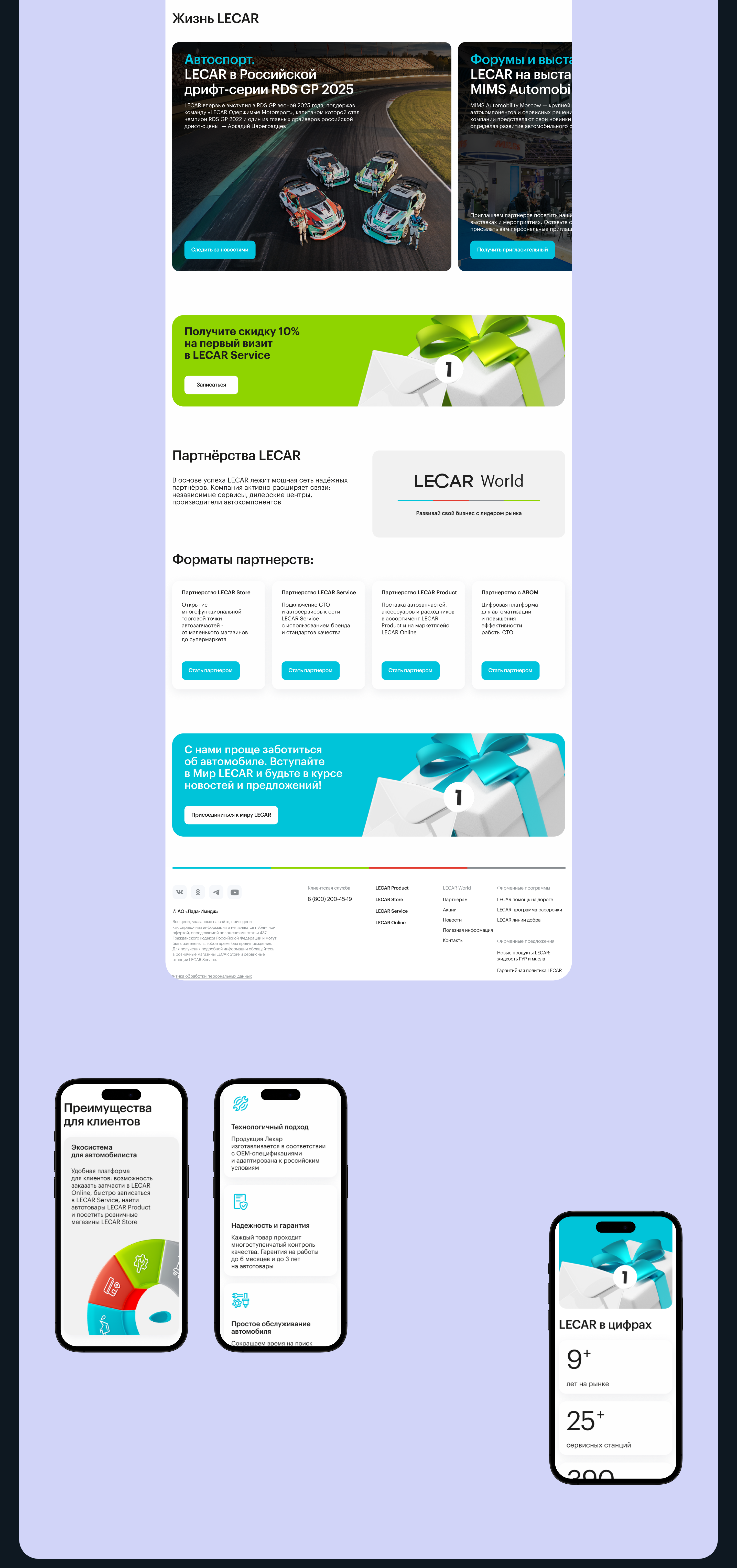 Мир LECAR | Рекламная кампания — Изображение №9 — Интерфейсы, Брендинг на Dprofile