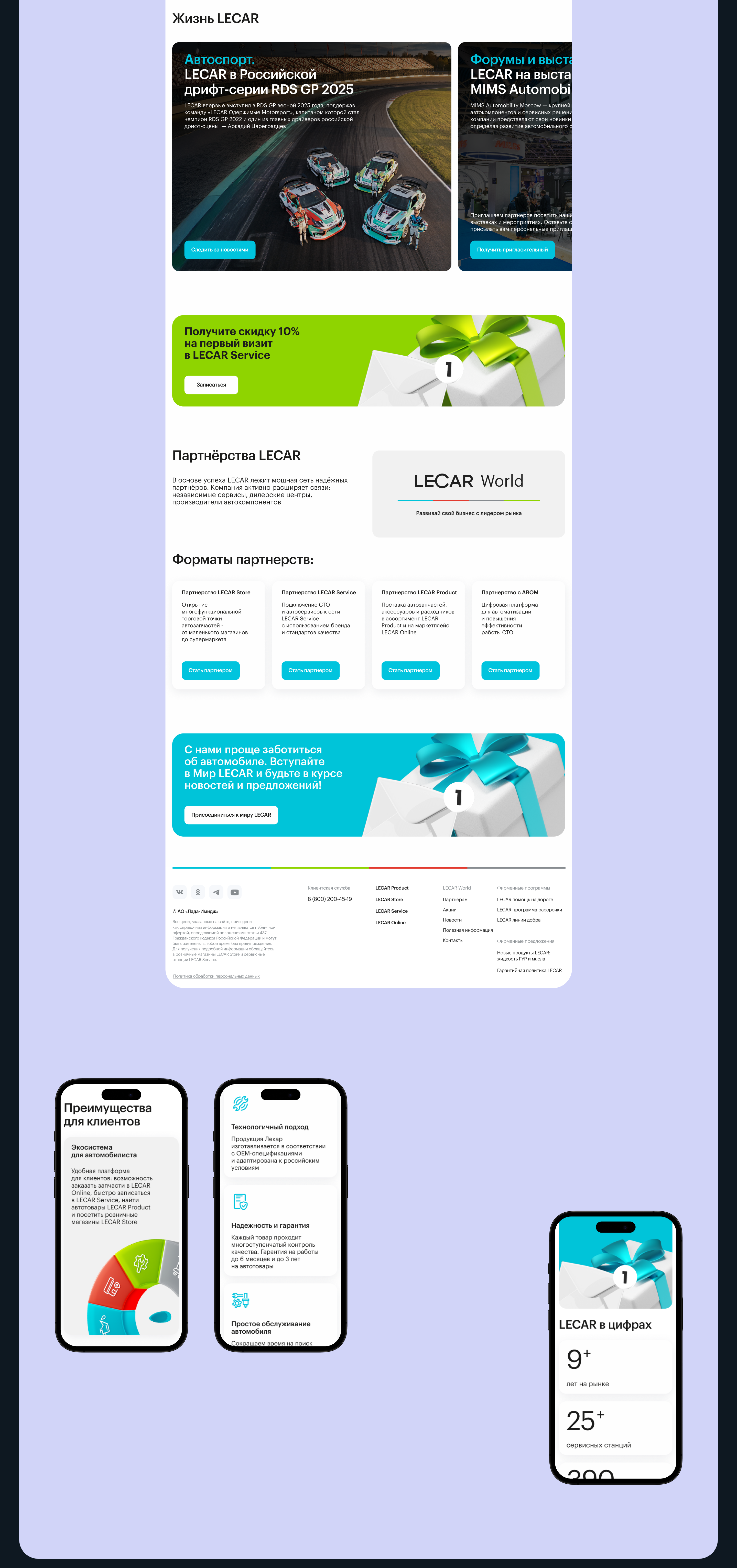 Мир LECAR | Рекламная кампания — Изображение №9 — Интерфейсы, Брендинг на Dprofile