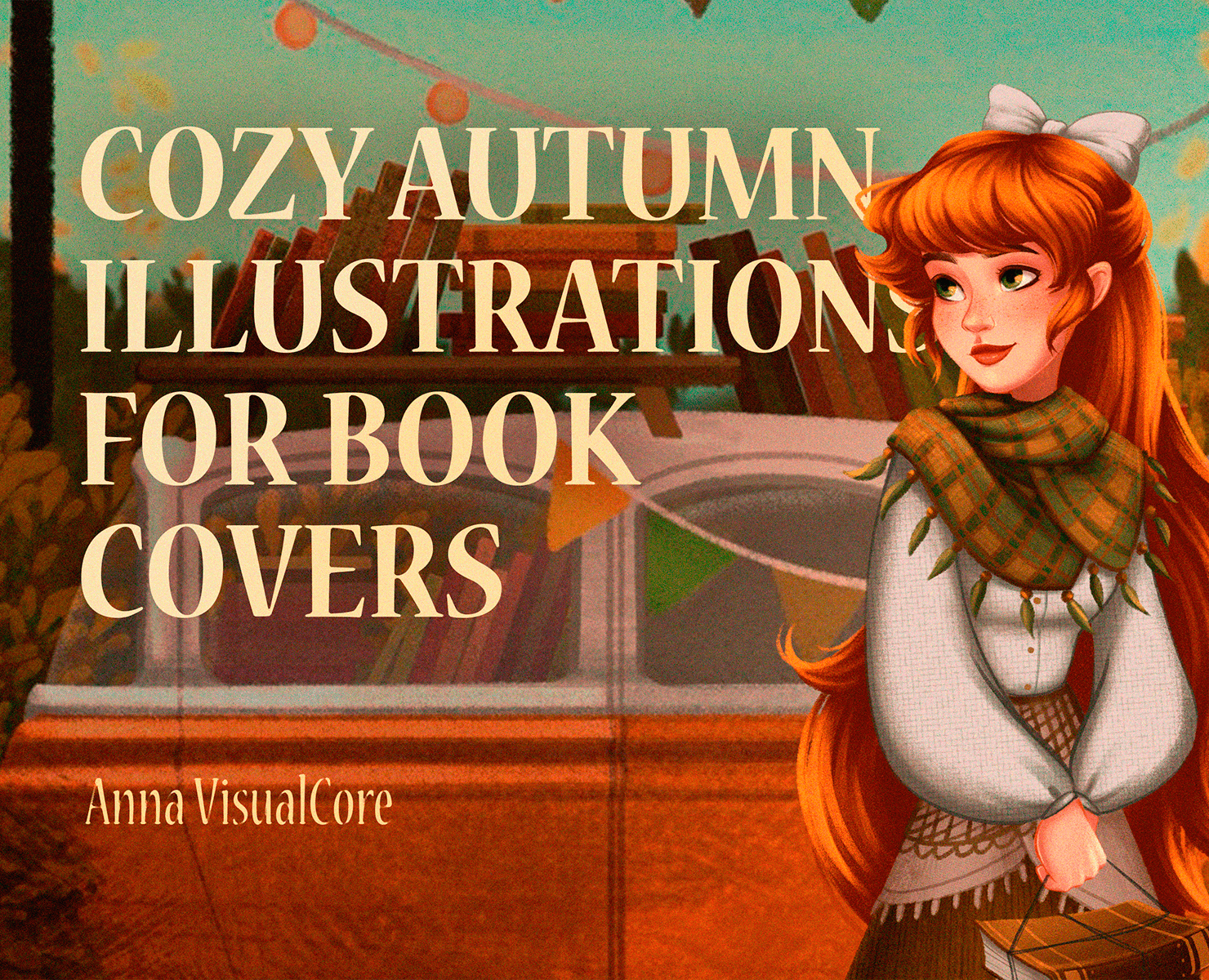 Уютные осенние обложки | Иллюстрации на Dprofile