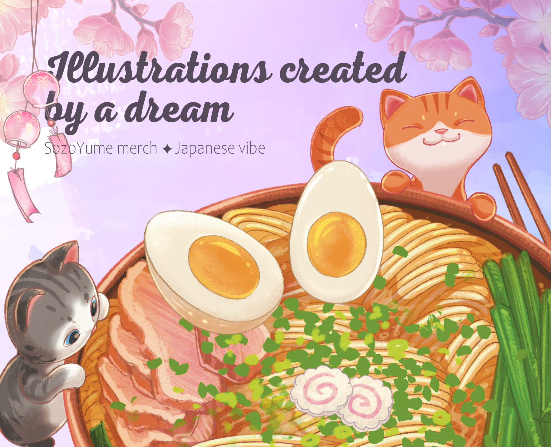 Japan dream | Дизайн стикеров и брелоков — Брендинг, Иллюстрация на Dprofile