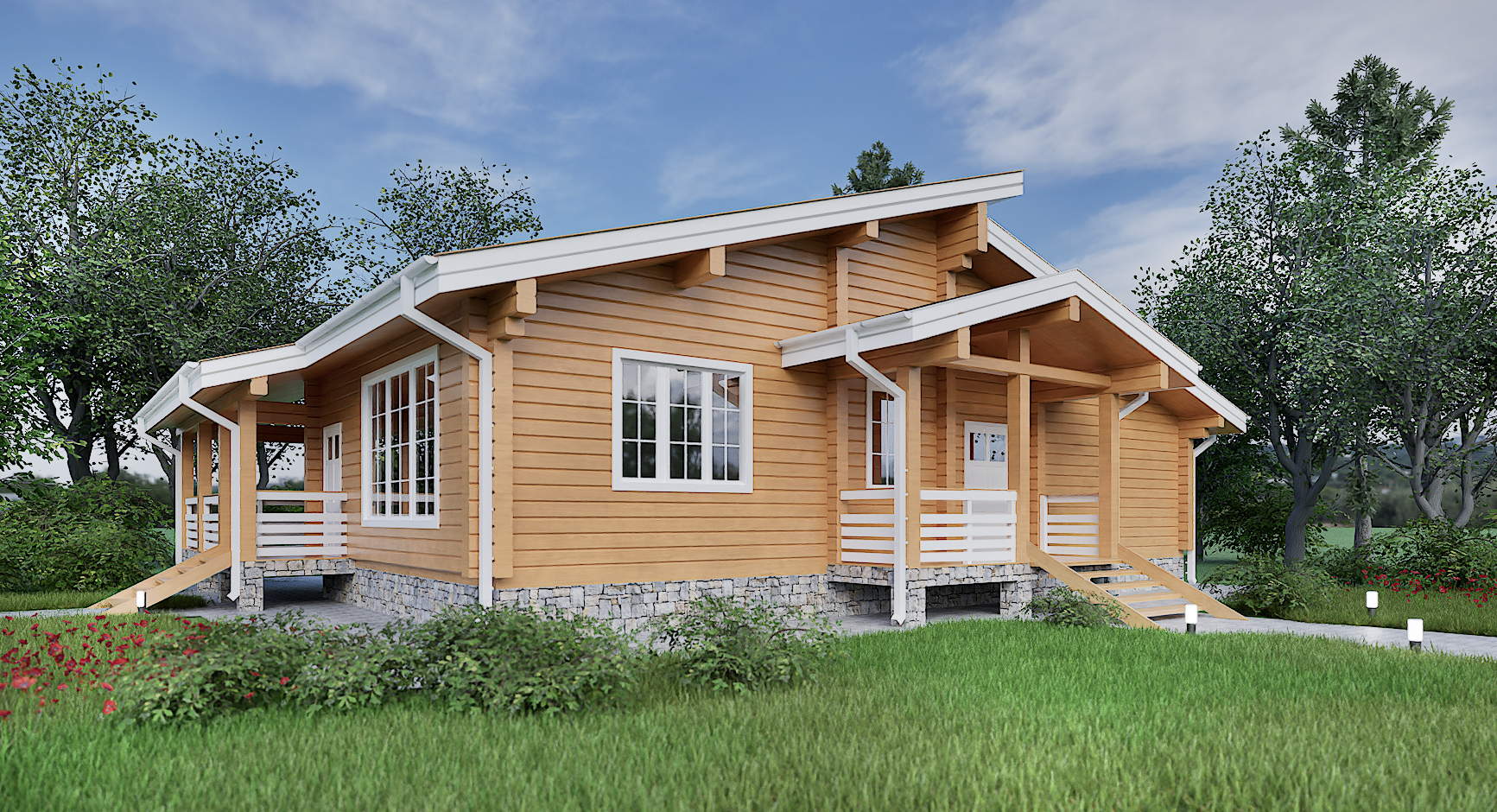 3D визуализации экстерьера зданий — Изображение №4 — 3D на Dprofile