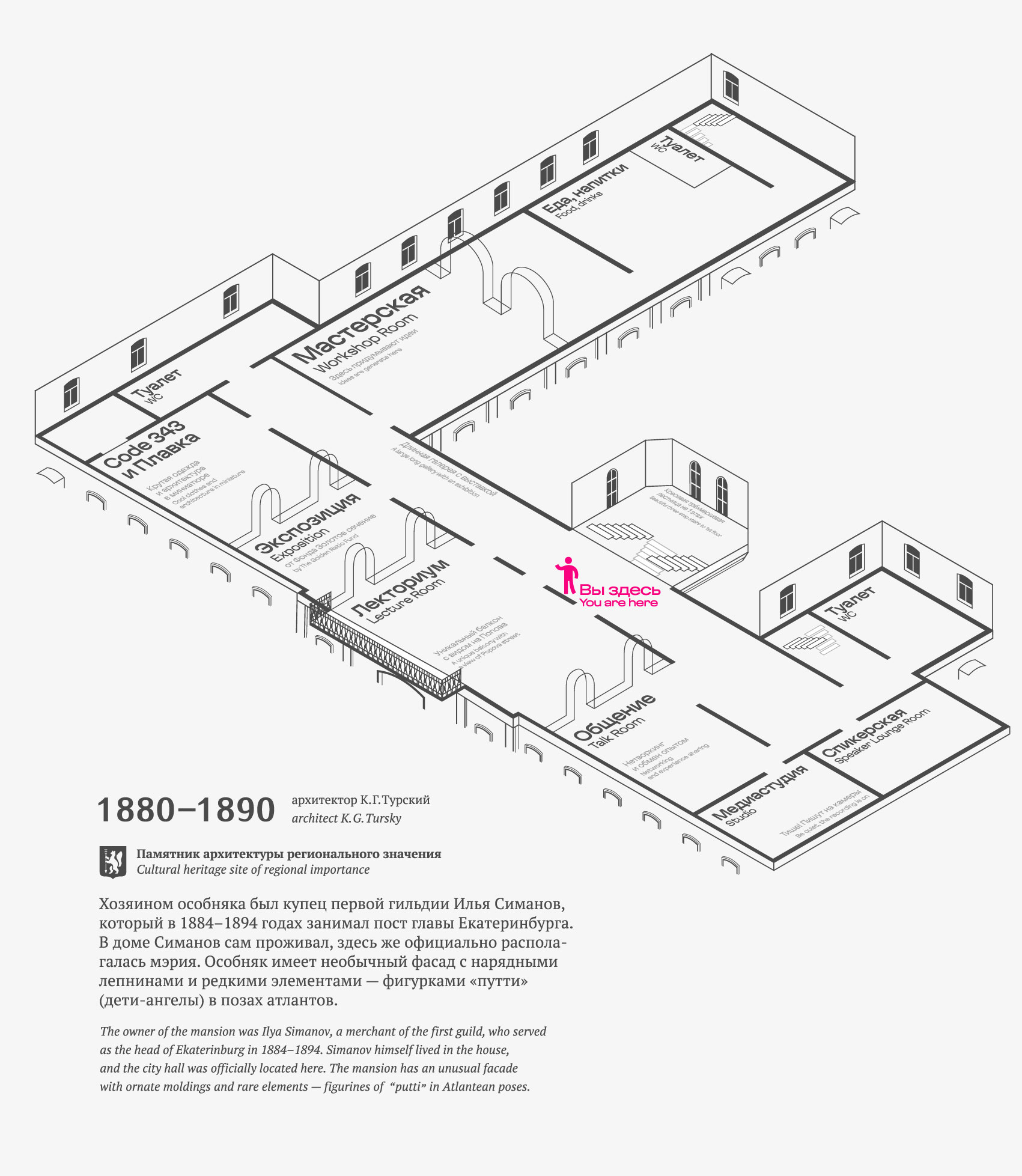 Навигация Дома Симанова — Изображение №6 — Графика, Архитектура на Dprofile