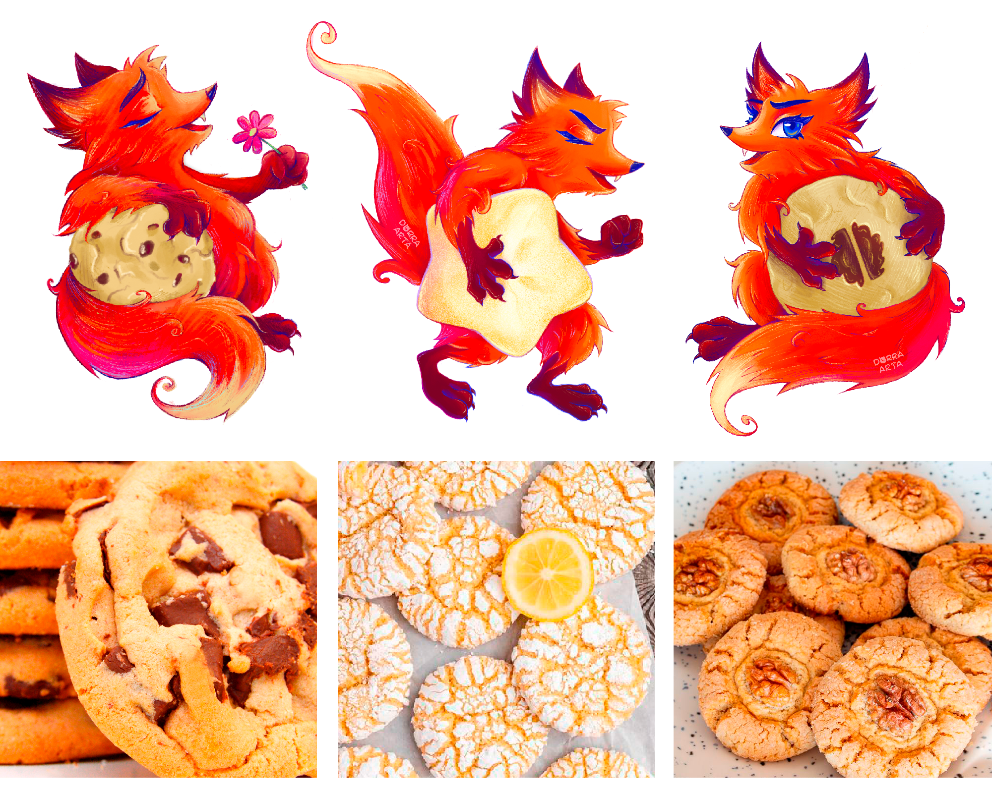 Дизайн упаковки печенья «Foxy» — Изображение №2 — Брендинг, Иллюстрация на Dprofile