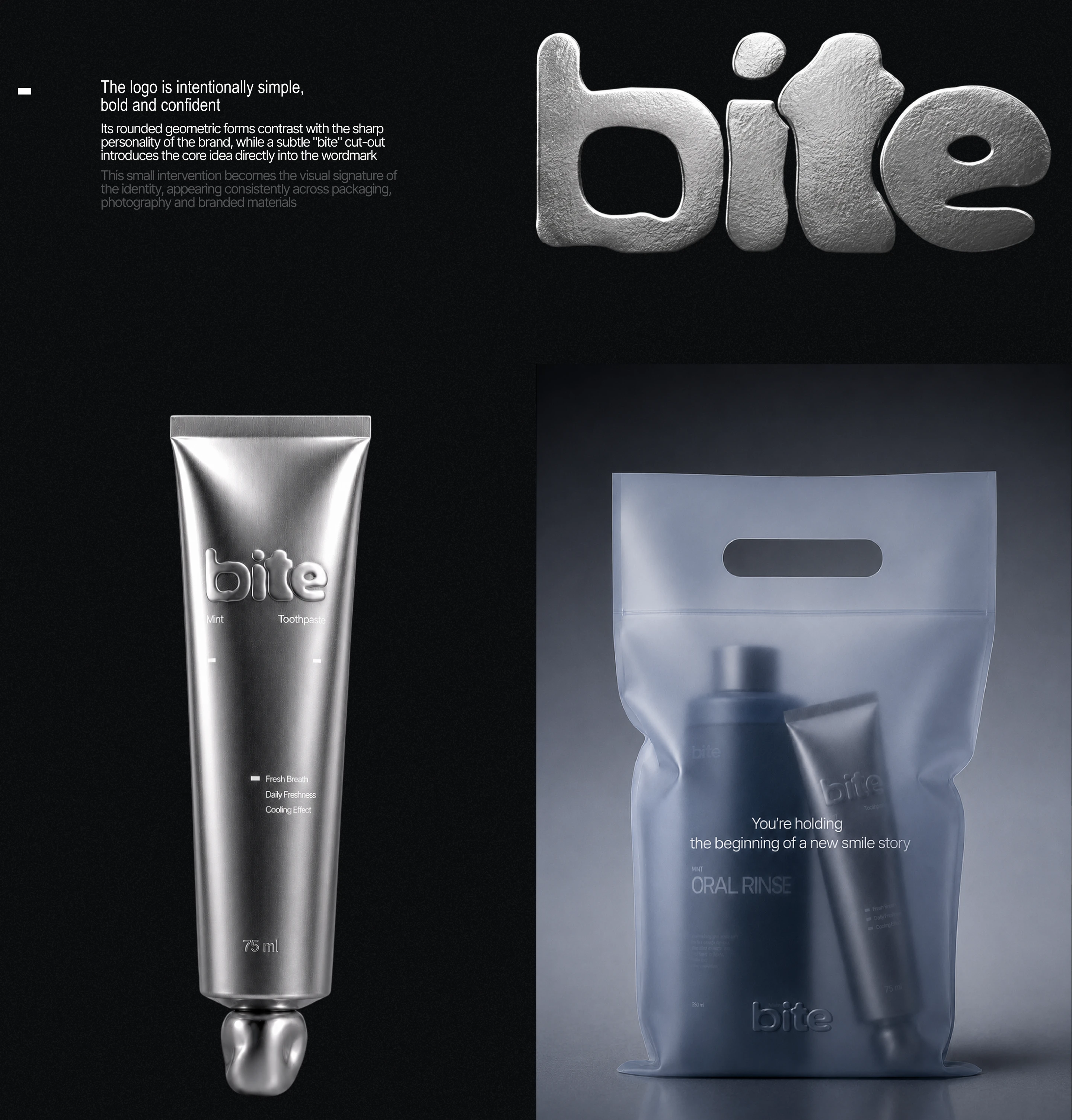 Bite | Branding & Packaging for Oral Care — Изображение №3 — Брендинг на Dprofile