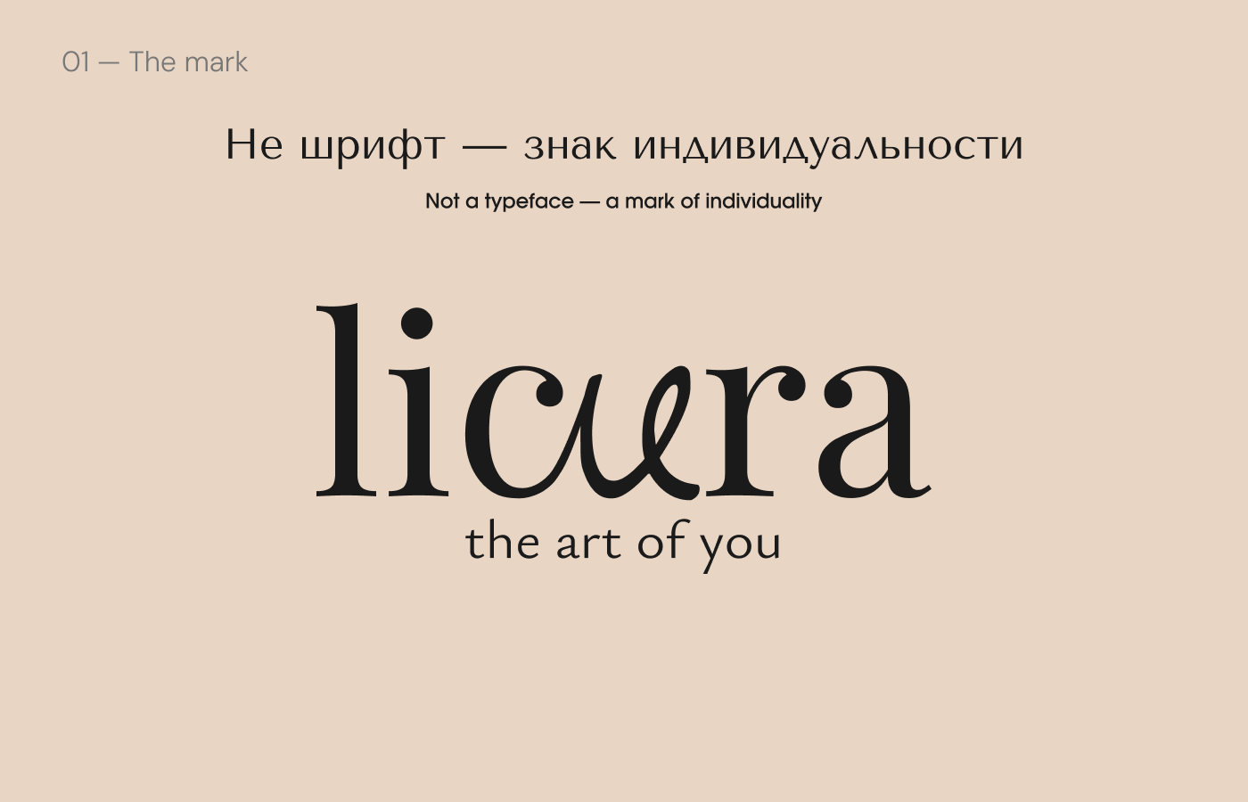 Licura — айдентика для нижнего белья по индивидуальным меркам. — Изображение №1 — Брендинг на Dprofile