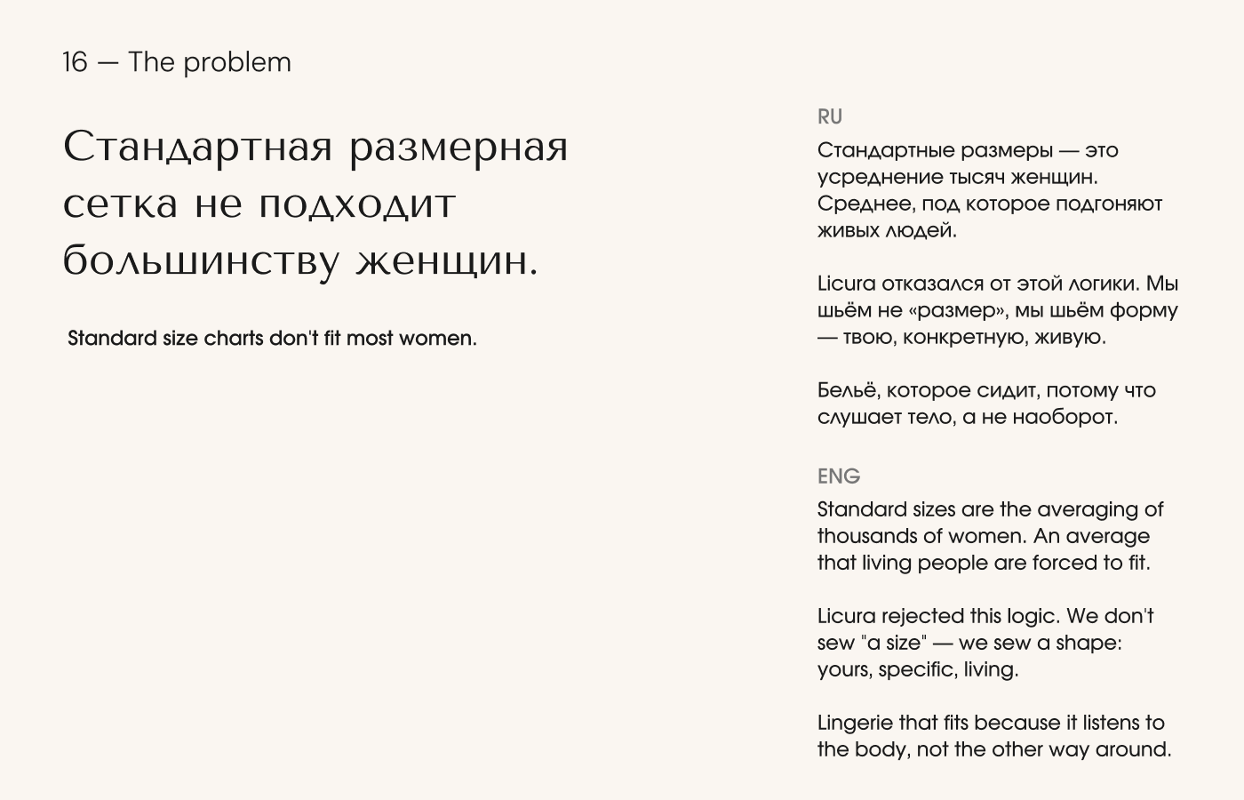 Licura — айдентика для нижнего белья по индивидуальным меркам. — Изображение №16 — Брендинг на Dprofile