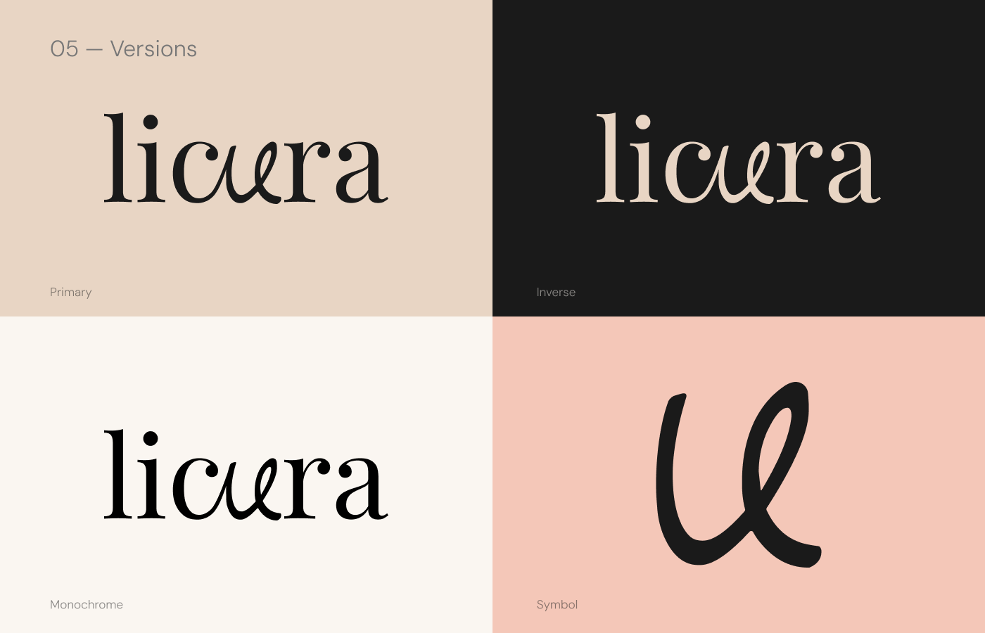 Licura — айдентика для нижнего белья по индивидуальным меркам. — Изображение №5 — Брендинг на Dprofile