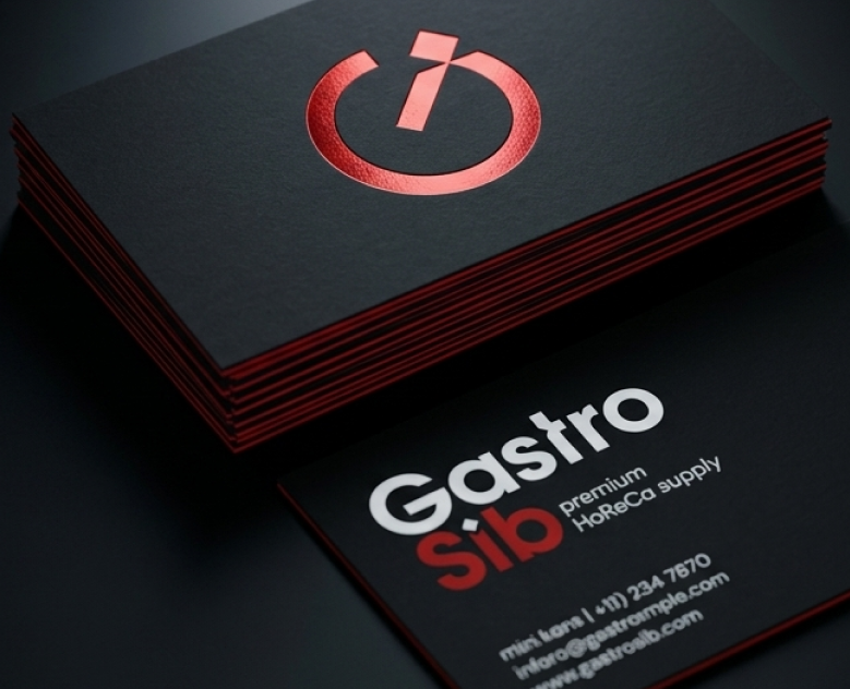 GastroSib - Brand Identity for Premium HoReCa Supply — Брендинг на Dprofile