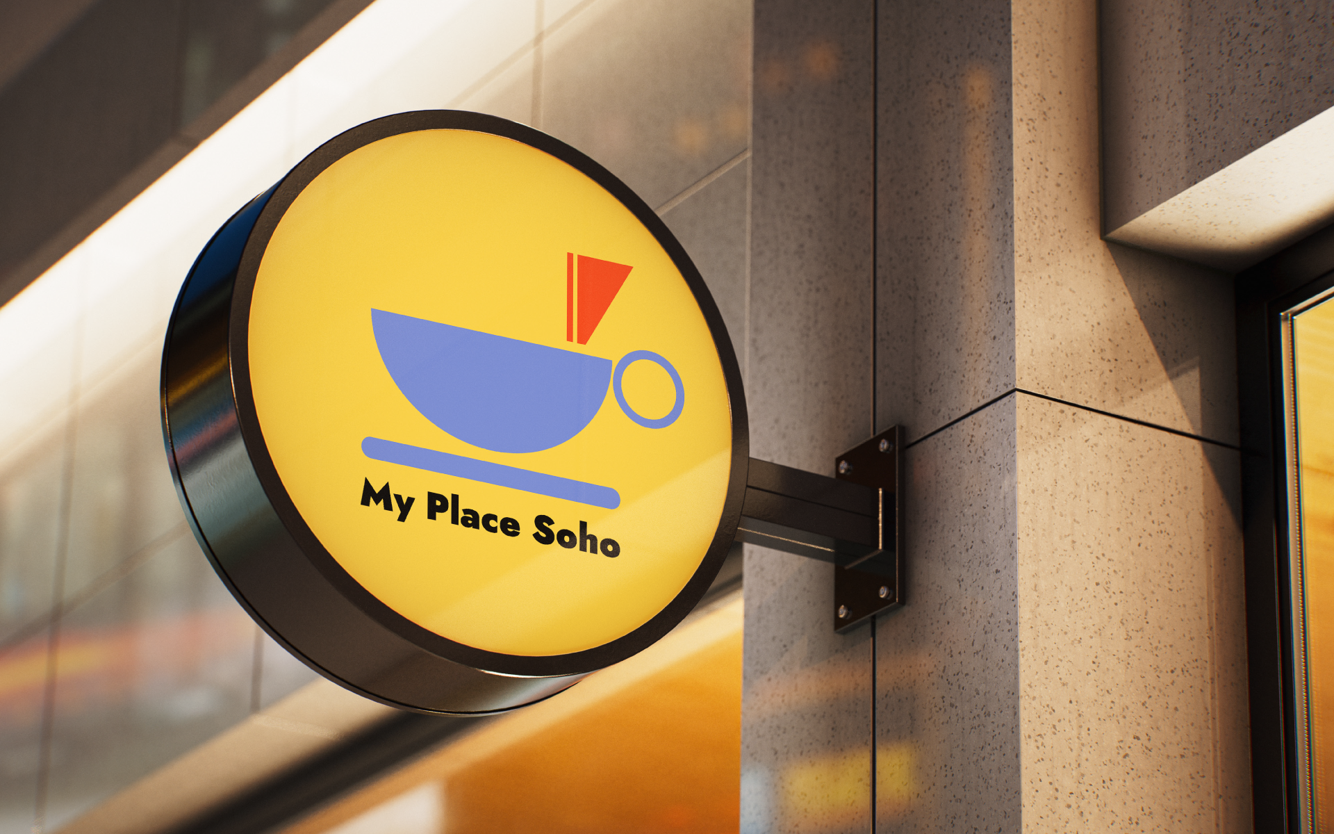 Фирменный стиль My Place Soho — Изображение №1 — Брендинг, Иллюстрация на Dprofile