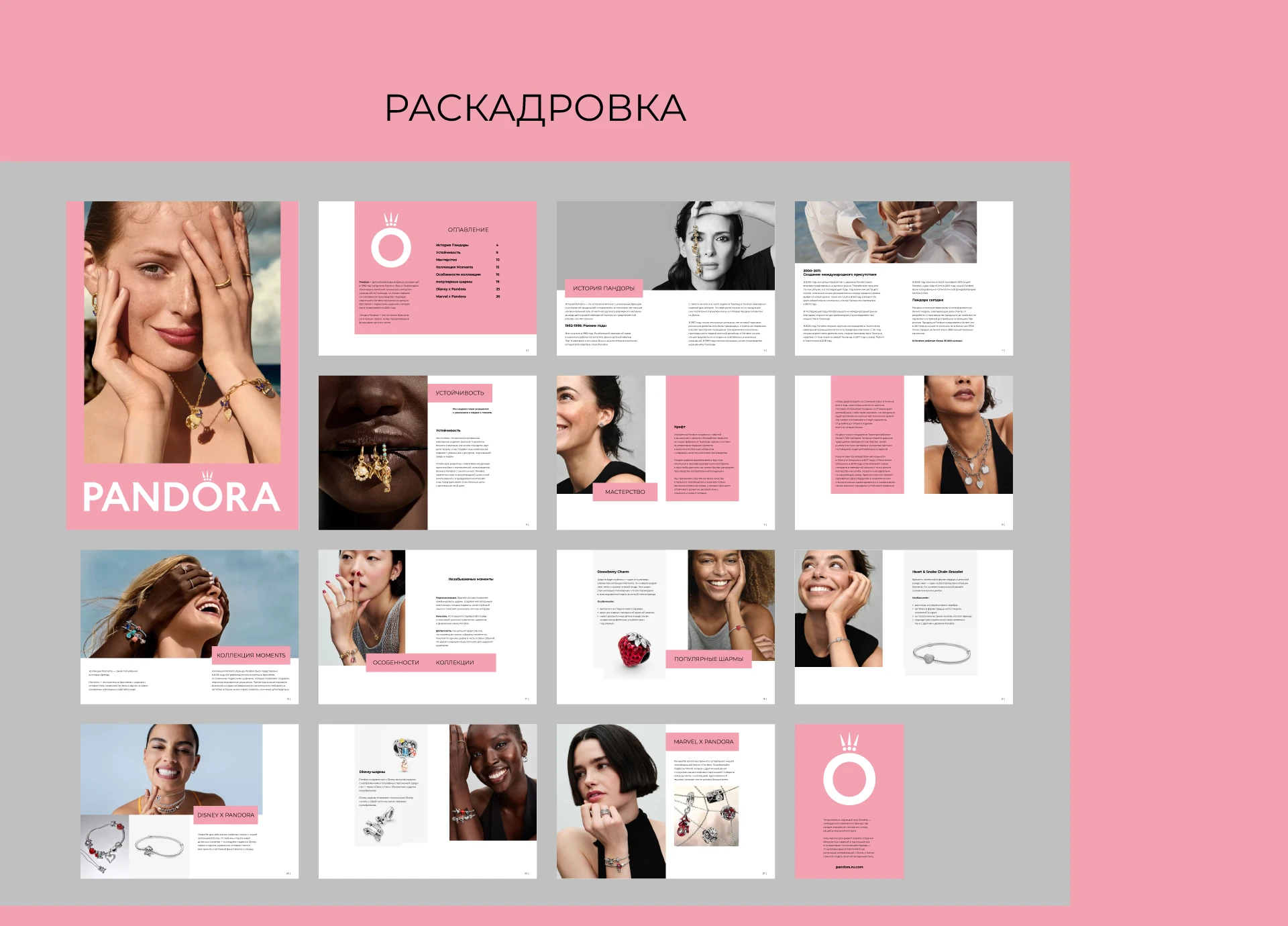 Вёрстка журнала Pandora — Изображение №3 — Графика на Dprofile