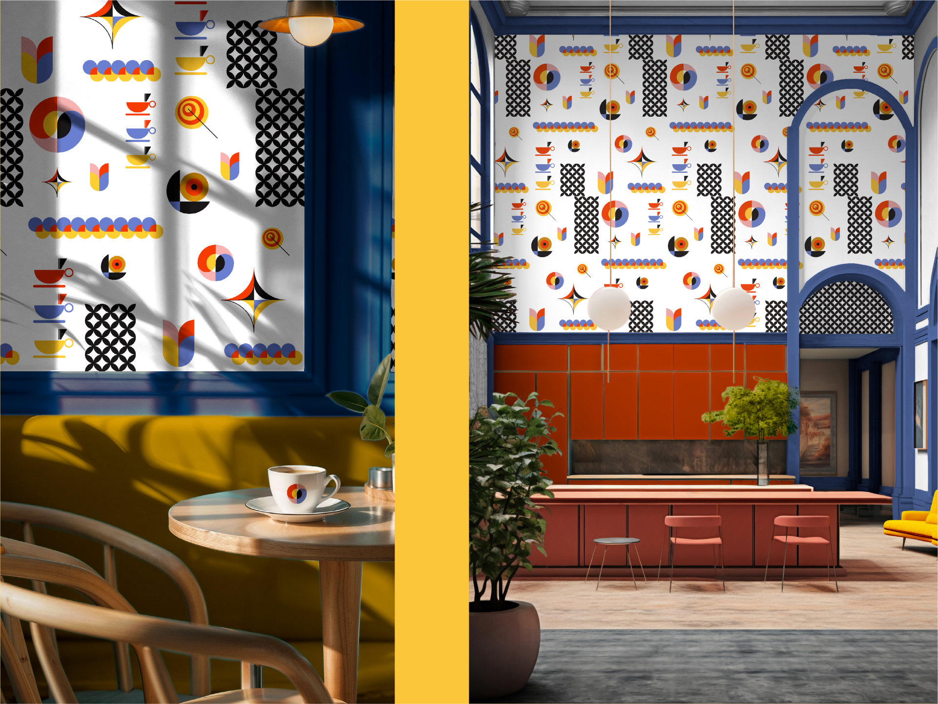 Фирменный стиль My Place Soho — Изображение №12 — Брендинг, Иллюстрация на Dprofile