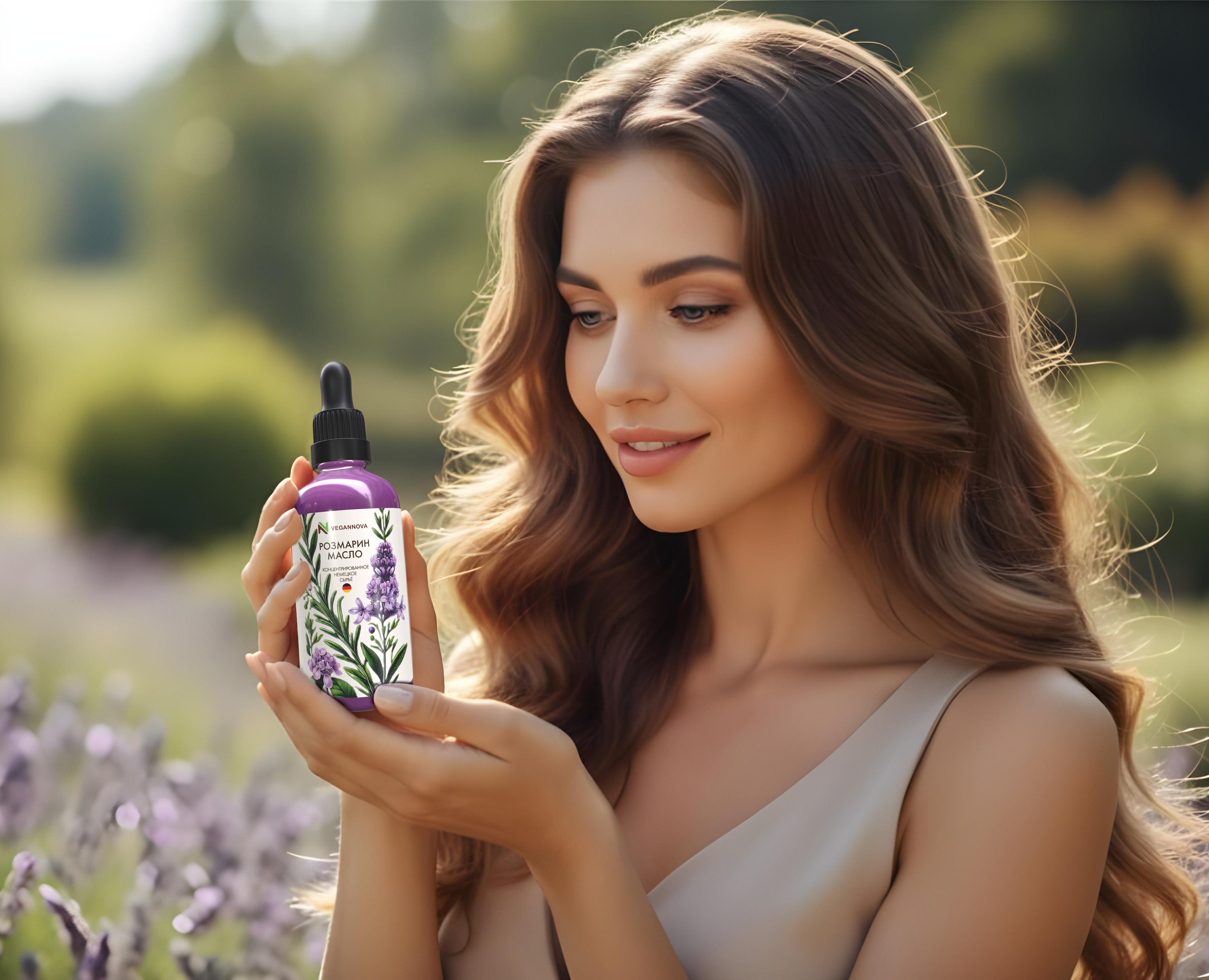 Разработка этикетки для масла и сыворотки с розмарином — Интерфейсы, Брендинг на Dprofile