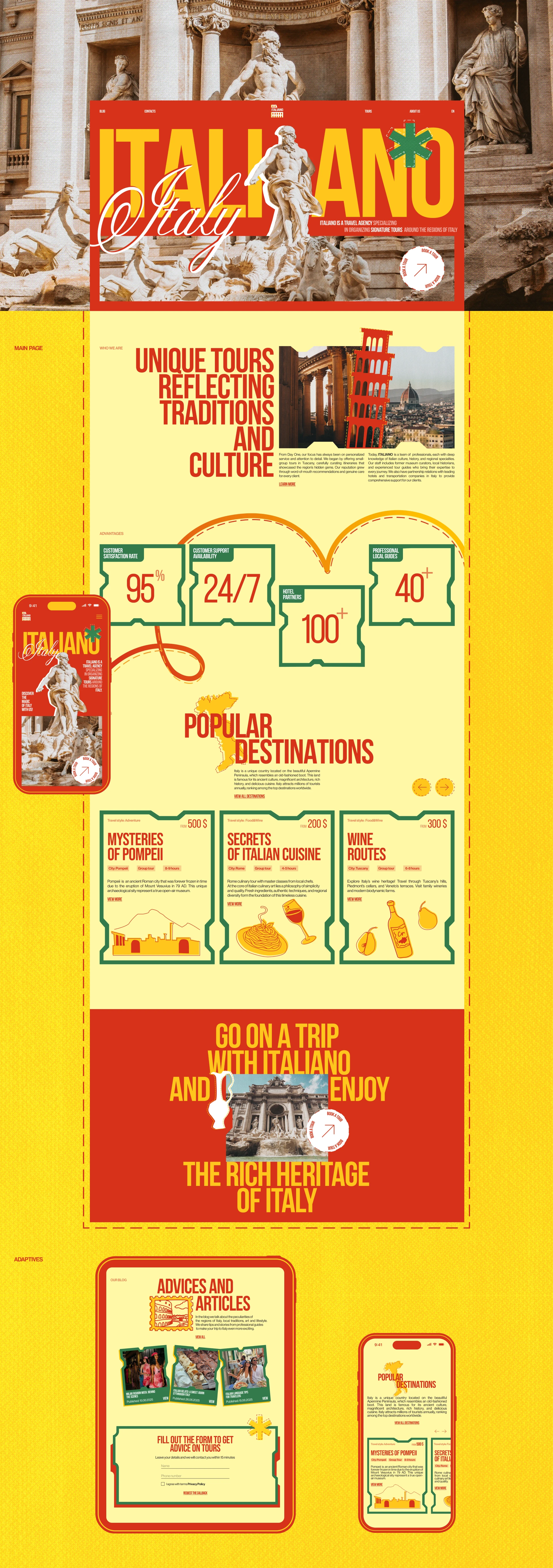 ITALIANO — Изображение №4 — Интерфейсы на Dprofile