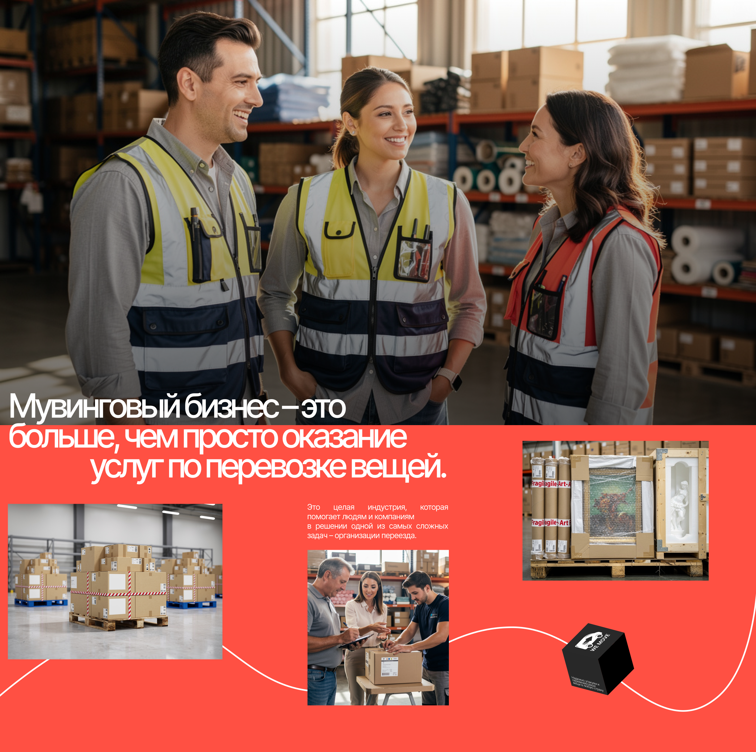 WeMove - международные перевозки | Корпоративный сайт — Изображение №4 — Интерфейсы на Dprofile