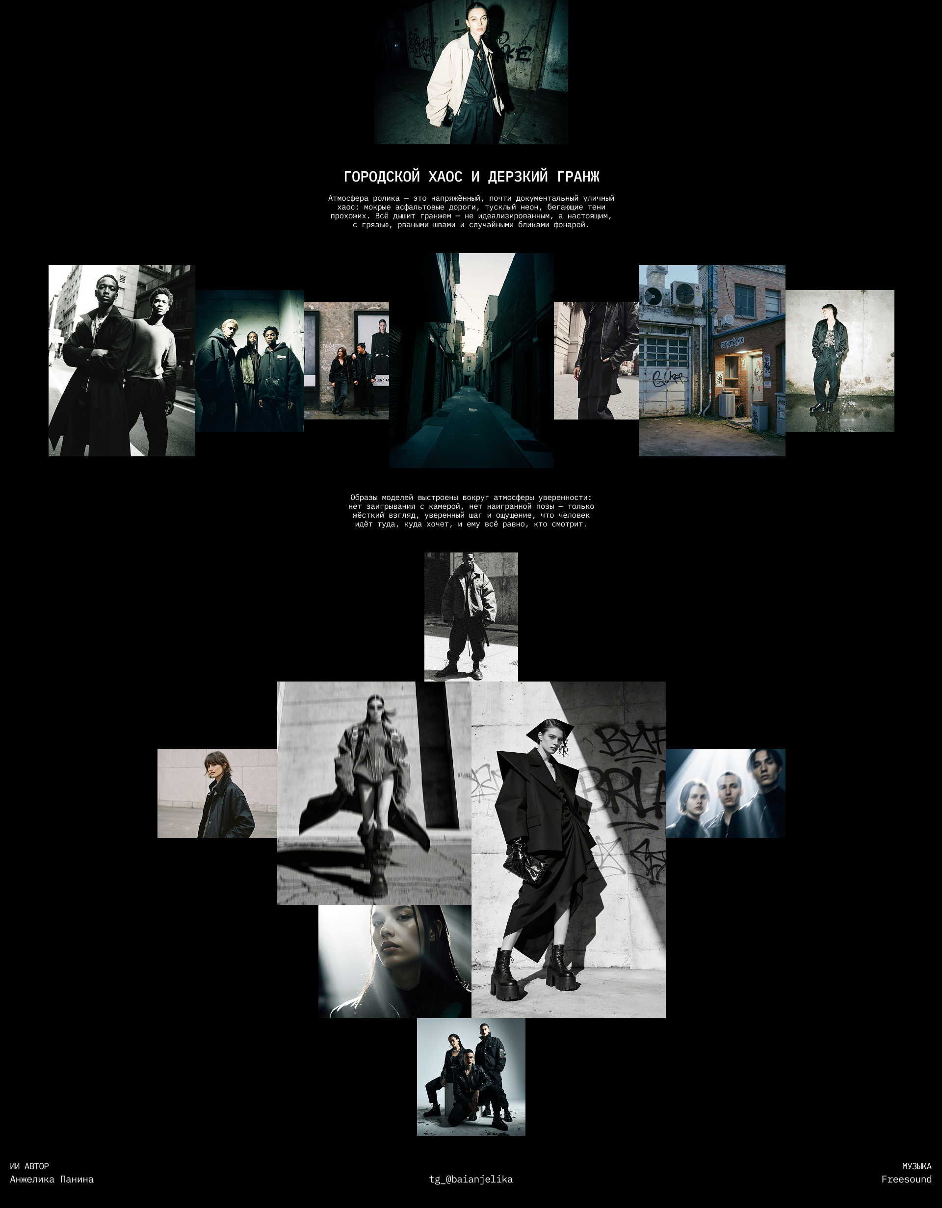 AI Рекламный ролик Balenciaga — Изображение №4 — Интерфейсы, Анимация на Dprofile