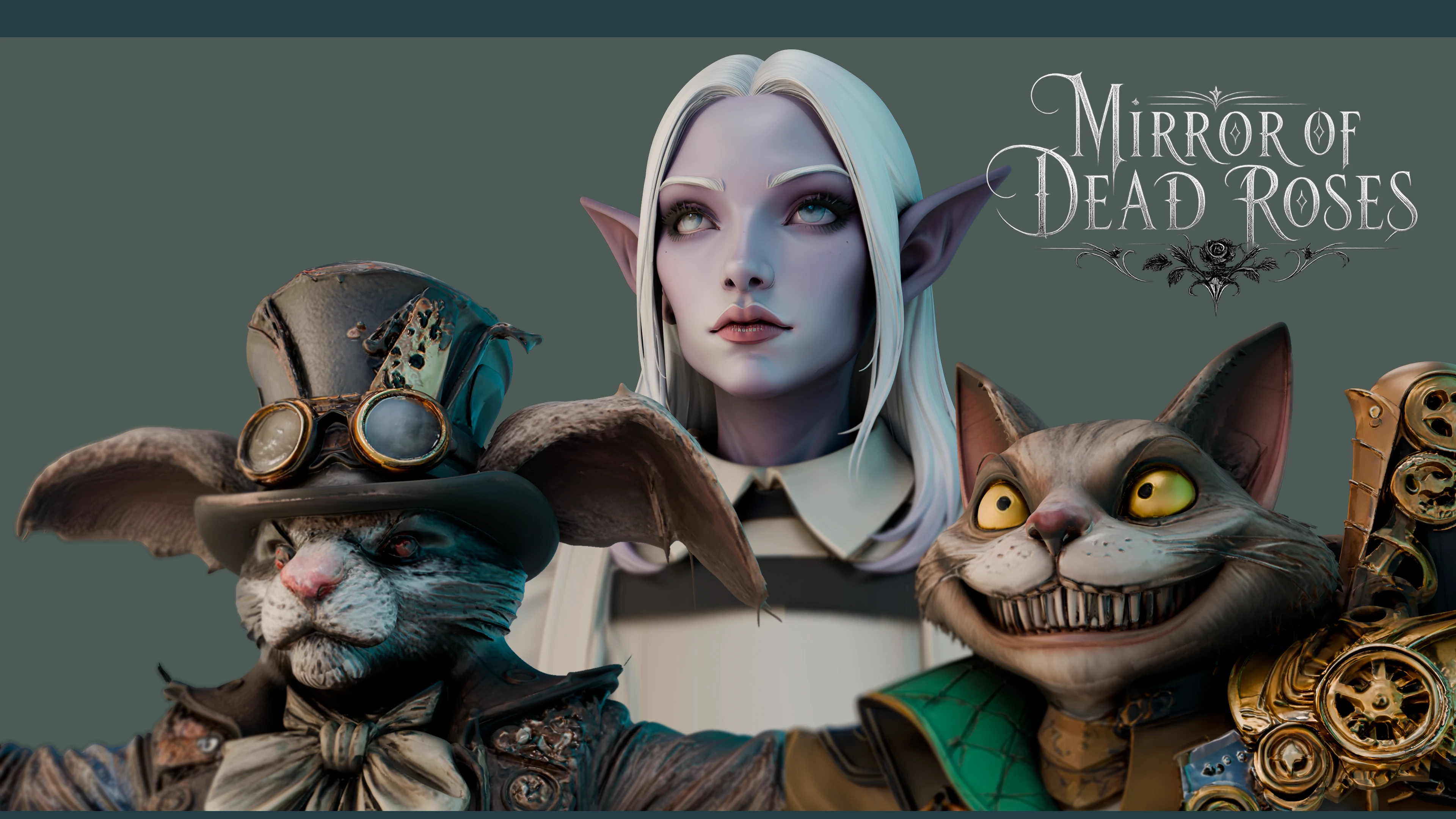 The Mad Hatter and others |  "Mirror of Dead Rose" — Изображение №6 — Иллюстрация, 3D на Dprofile