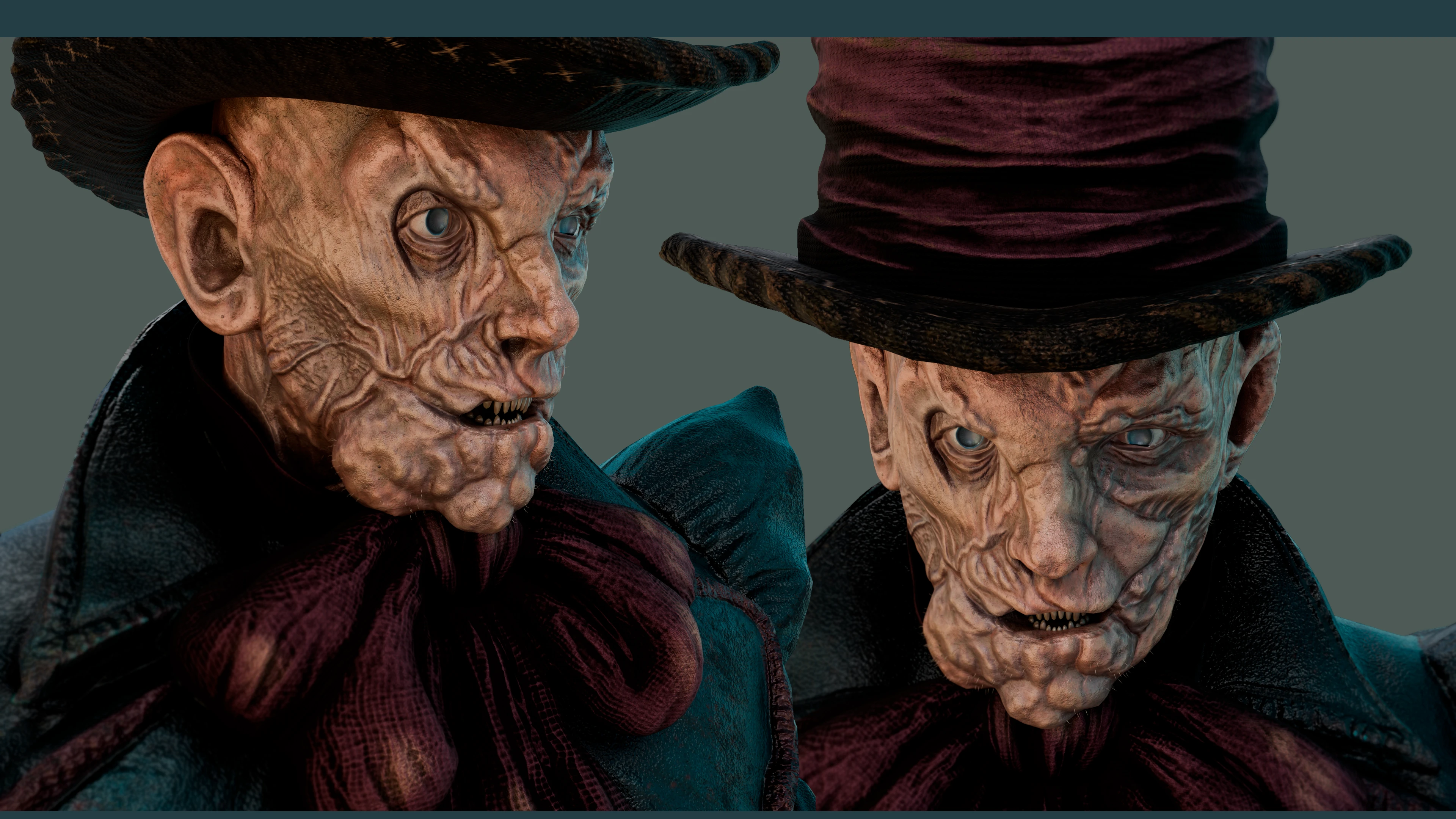 The Mad Hatter and others |  "Mirror of Dead Rose" — Изображение №4 — Иллюстрация, 3D на Dprofile