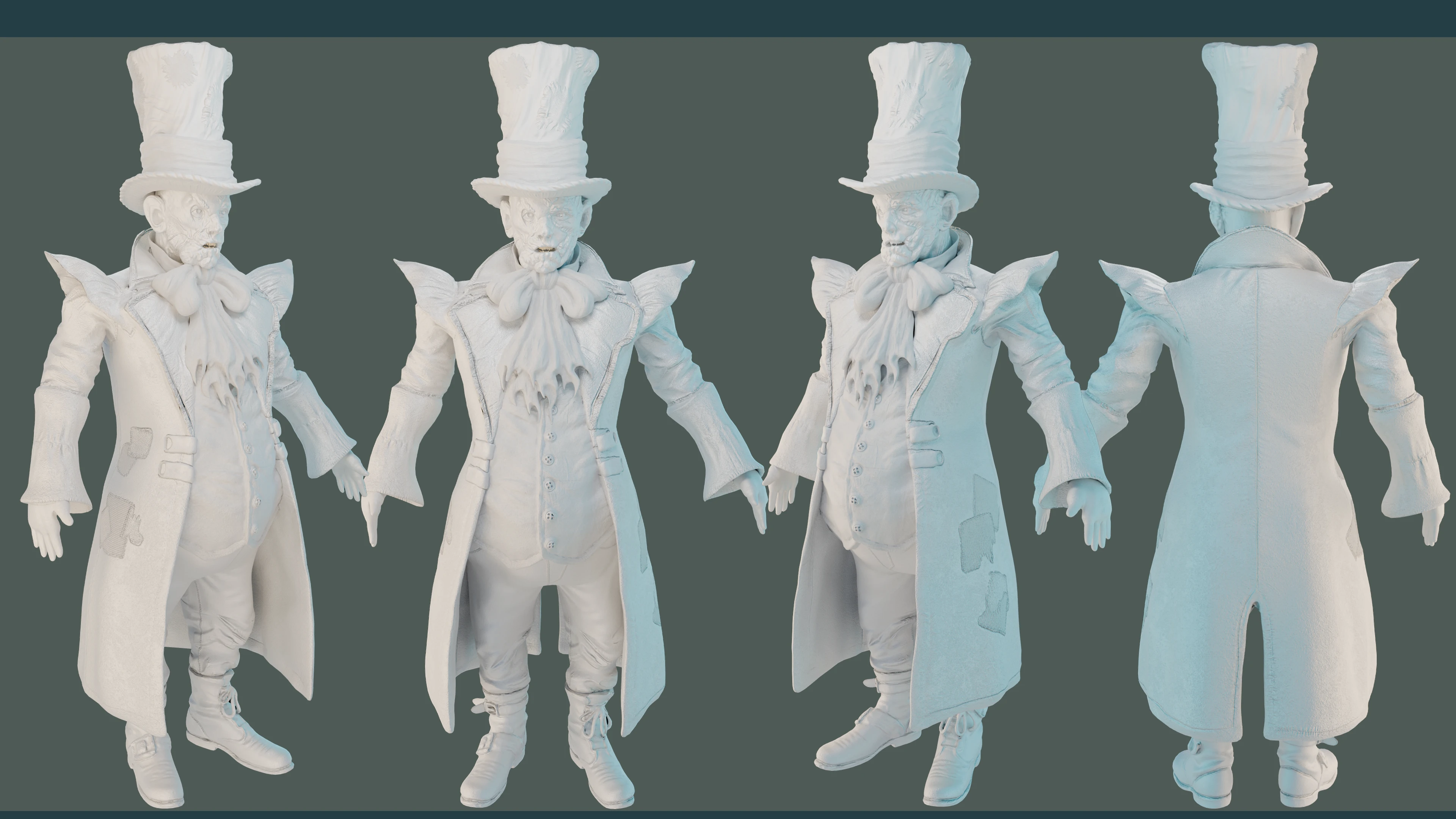 The Mad Hatter and others |  "Mirror of Dead Rose" — Изображение №11 — Иллюстрация, 3D на Dprofile